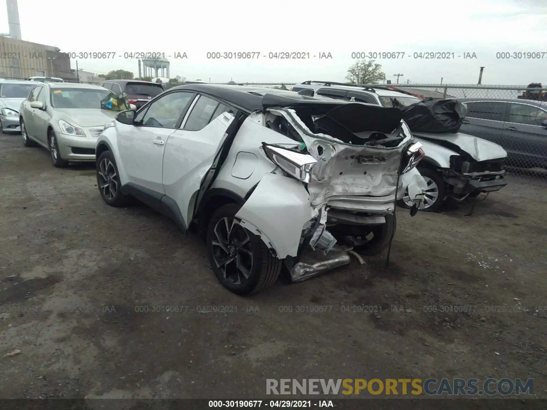 3 Photograph of a damaged car NMTKHMBX3KR090598 TOYOTA C-HR 2019