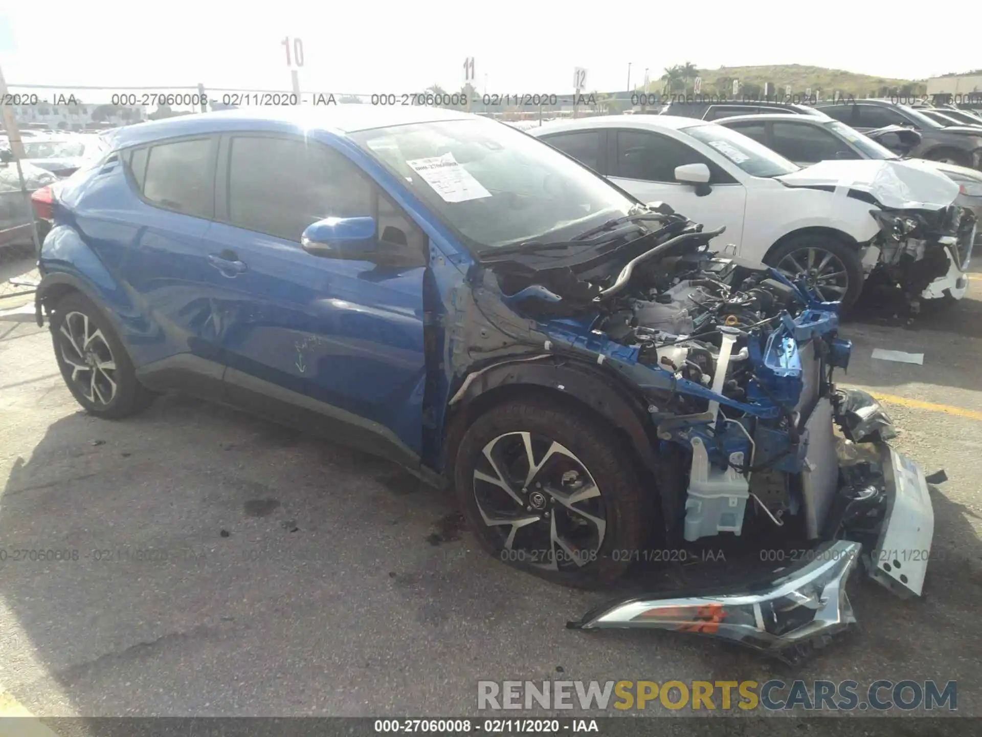 1 Photograph of a damaged car NMTKHMBX3KR091296 TOYOTA C-HR 2019