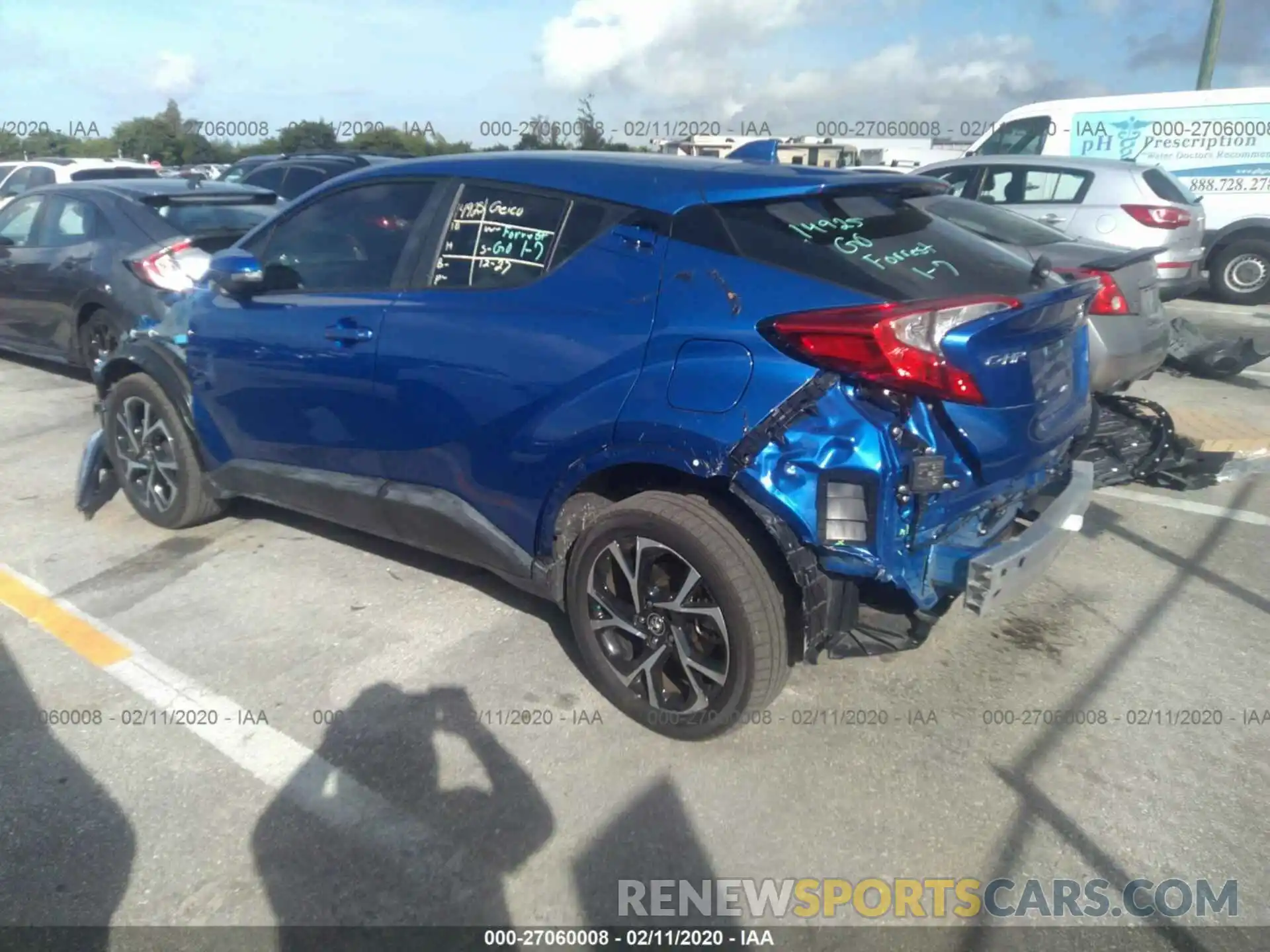 3 Photograph of a damaged car NMTKHMBX3KR091296 TOYOTA C-HR 2019