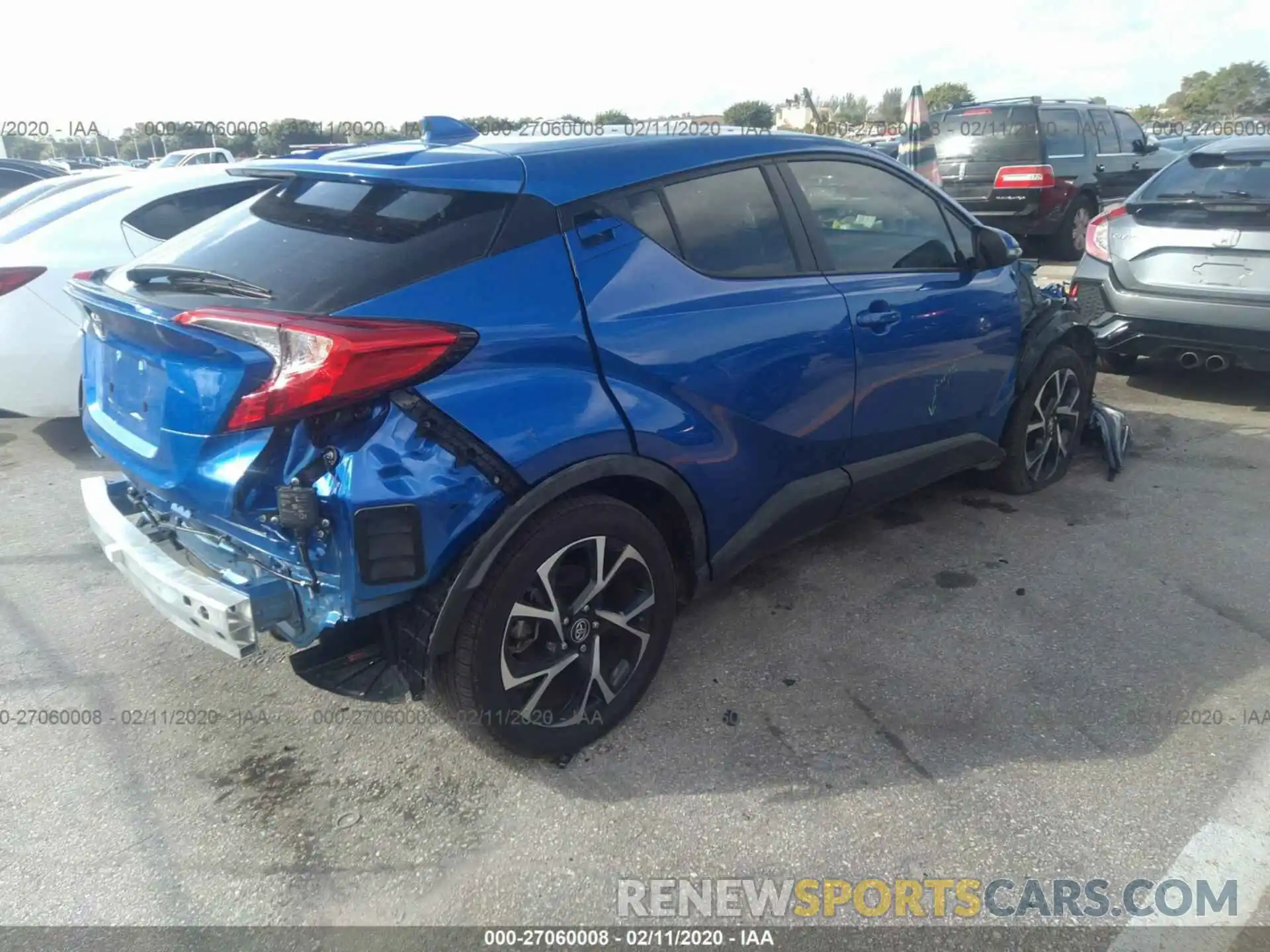 4 Photograph of a damaged car NMTKHMBX3KR091296 TOYOTA C-HR 2019