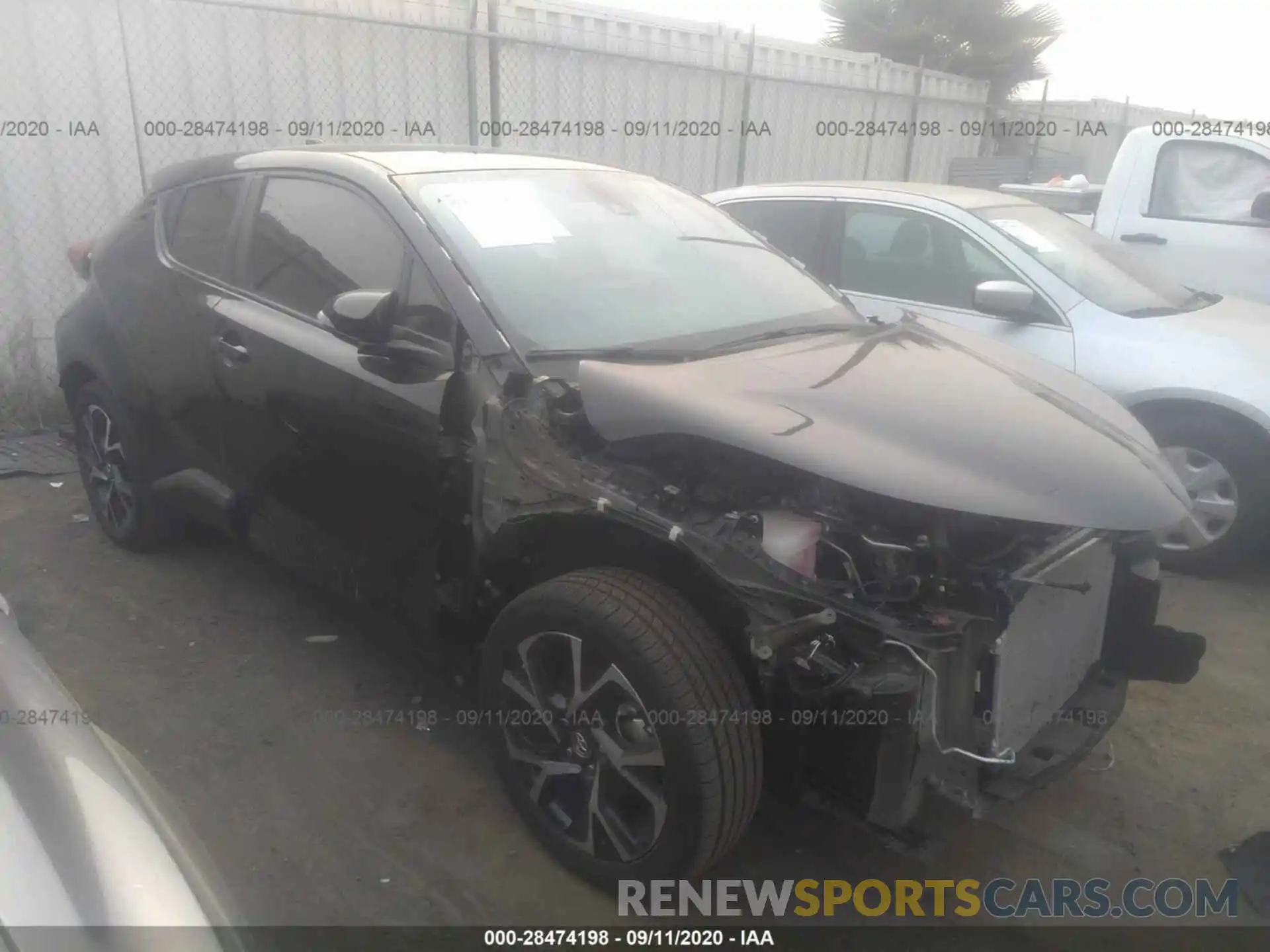 1 Photograph of a damaged car NMTKHMBX3KR091850 TOYOTA C-HR 2019