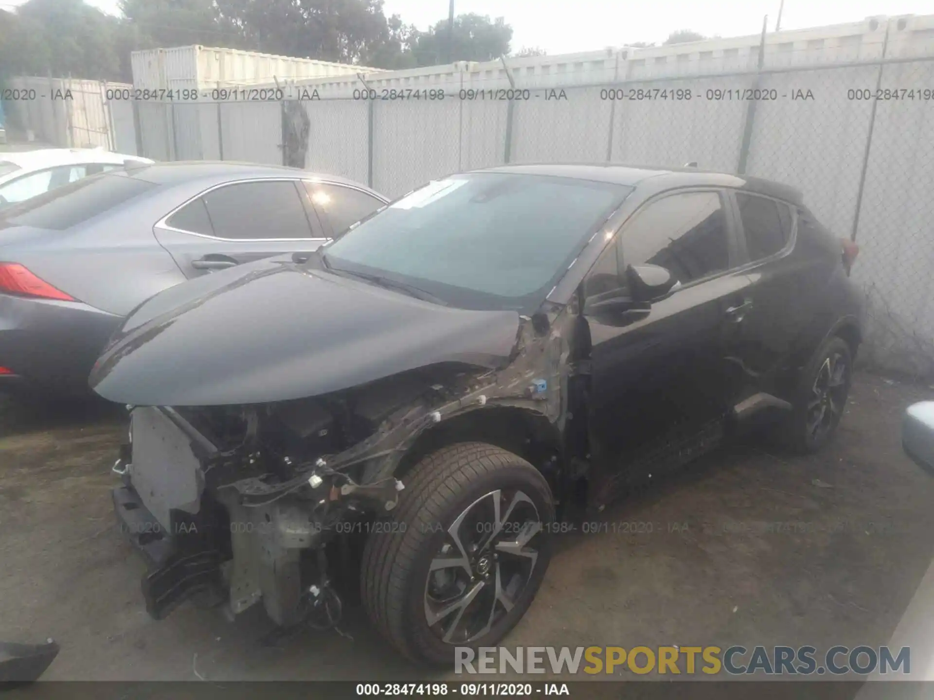 2 Photograph of a damaged car NMTKHMBX3KR091850 TOYOTA C-HR 2019