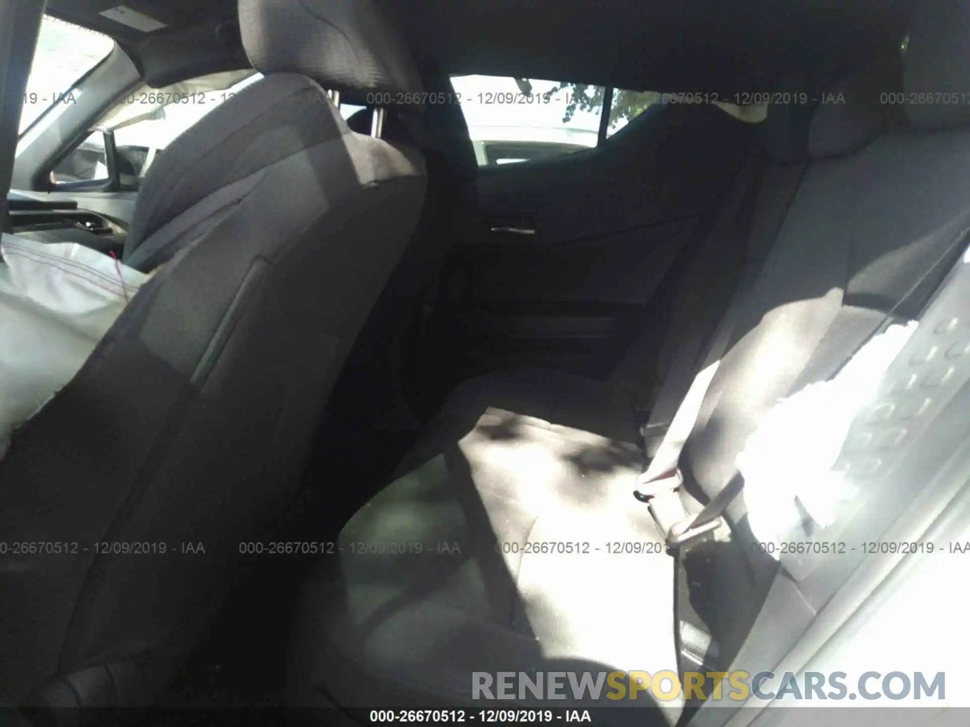 8 Photograph of a damaged car NMTKHMBX3KR092495 TOYOTA C-HR 2019