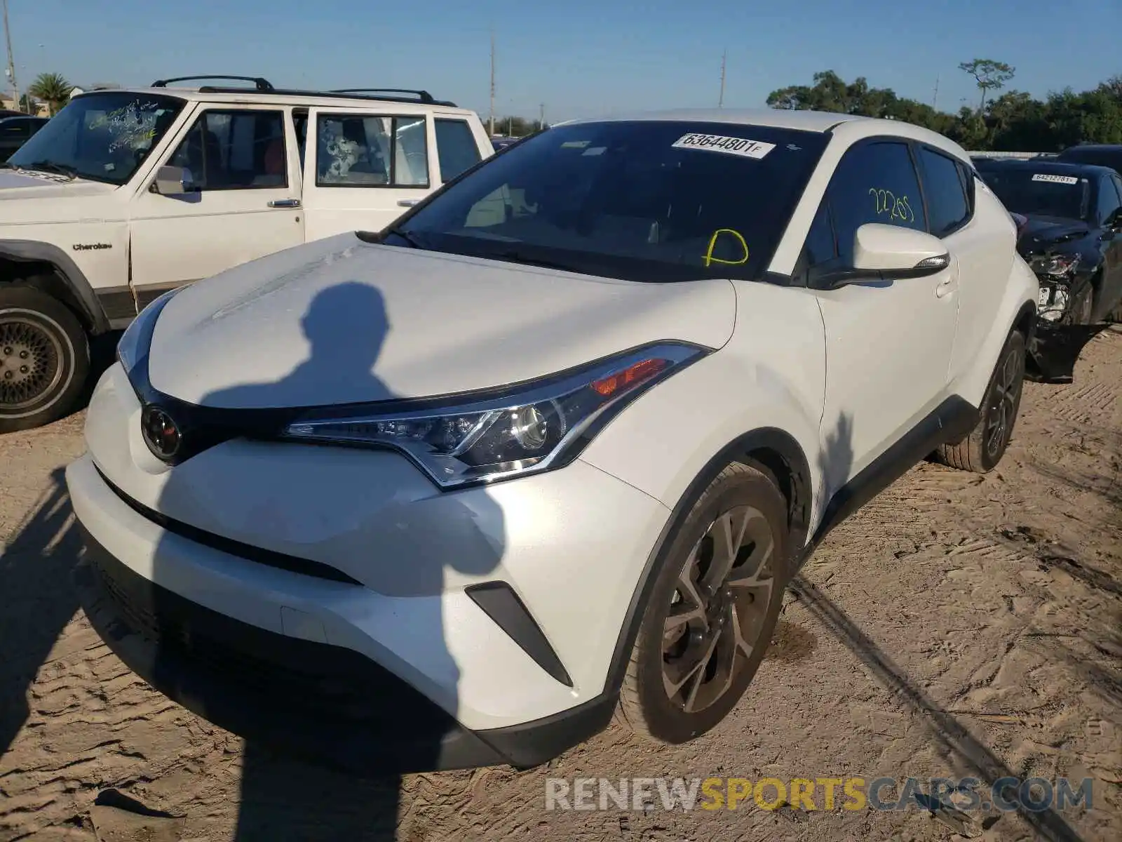 2 Photograph of a damaged car NMTKHMBX3KR092609 TOYOTA C-HR 2019