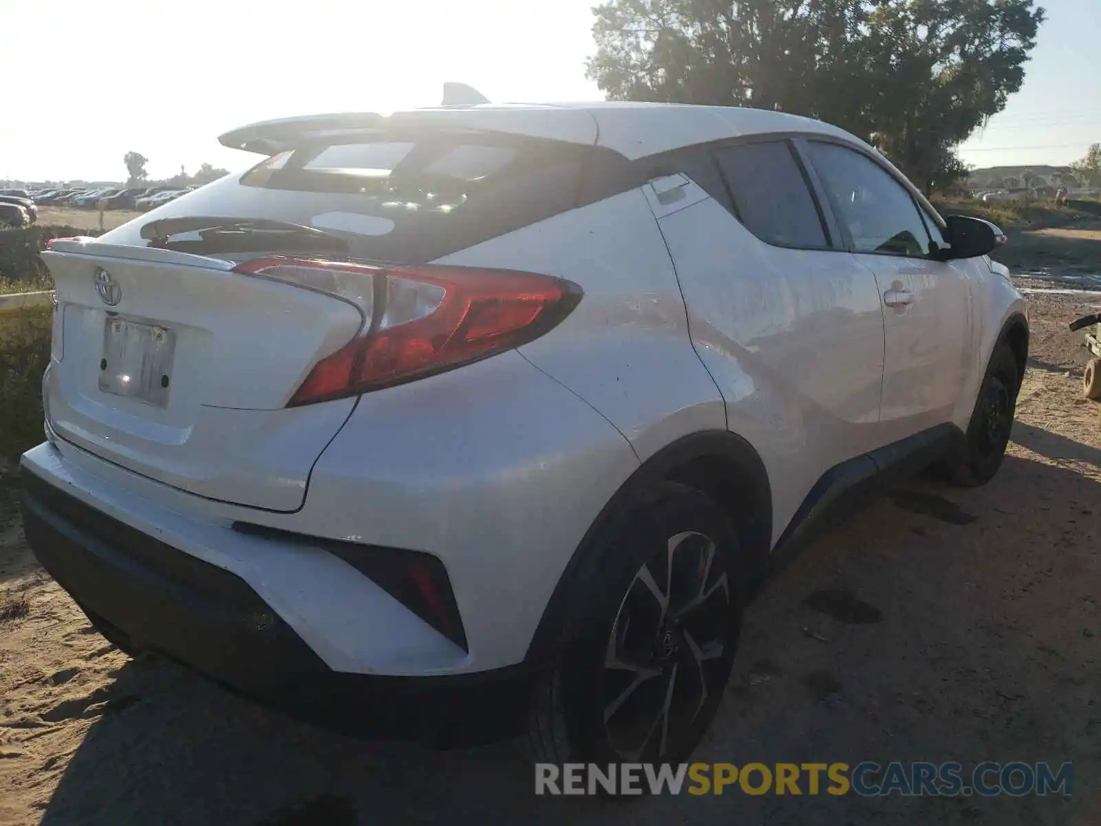 4 Photograph of a damaged car NMTKHMBX3KR092609 TOYOTA C-HR 2019