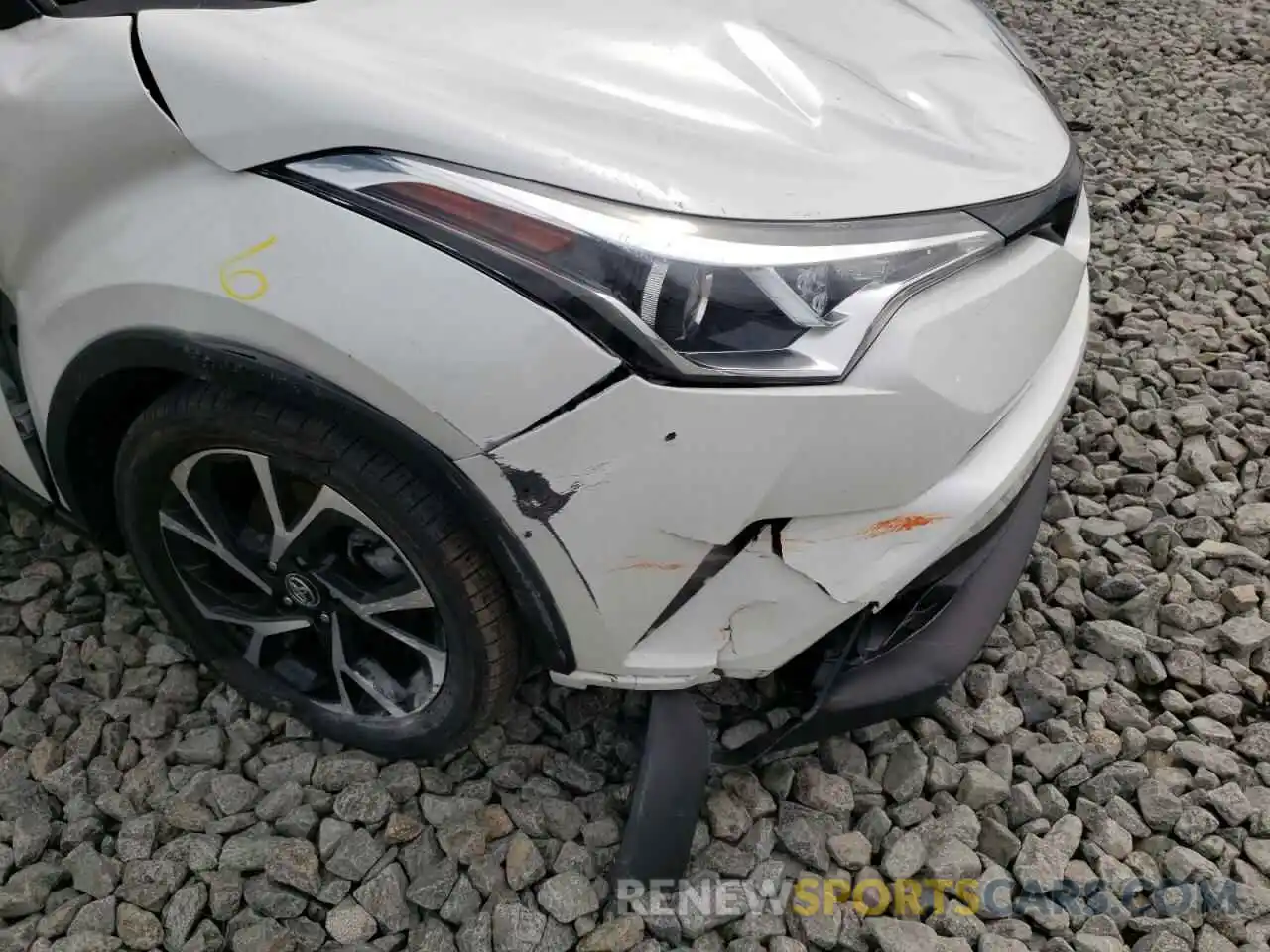 9 Фотография поврежденного автомобиля NMTKHMBX3KR092691 TOYOTA C-HR 2019