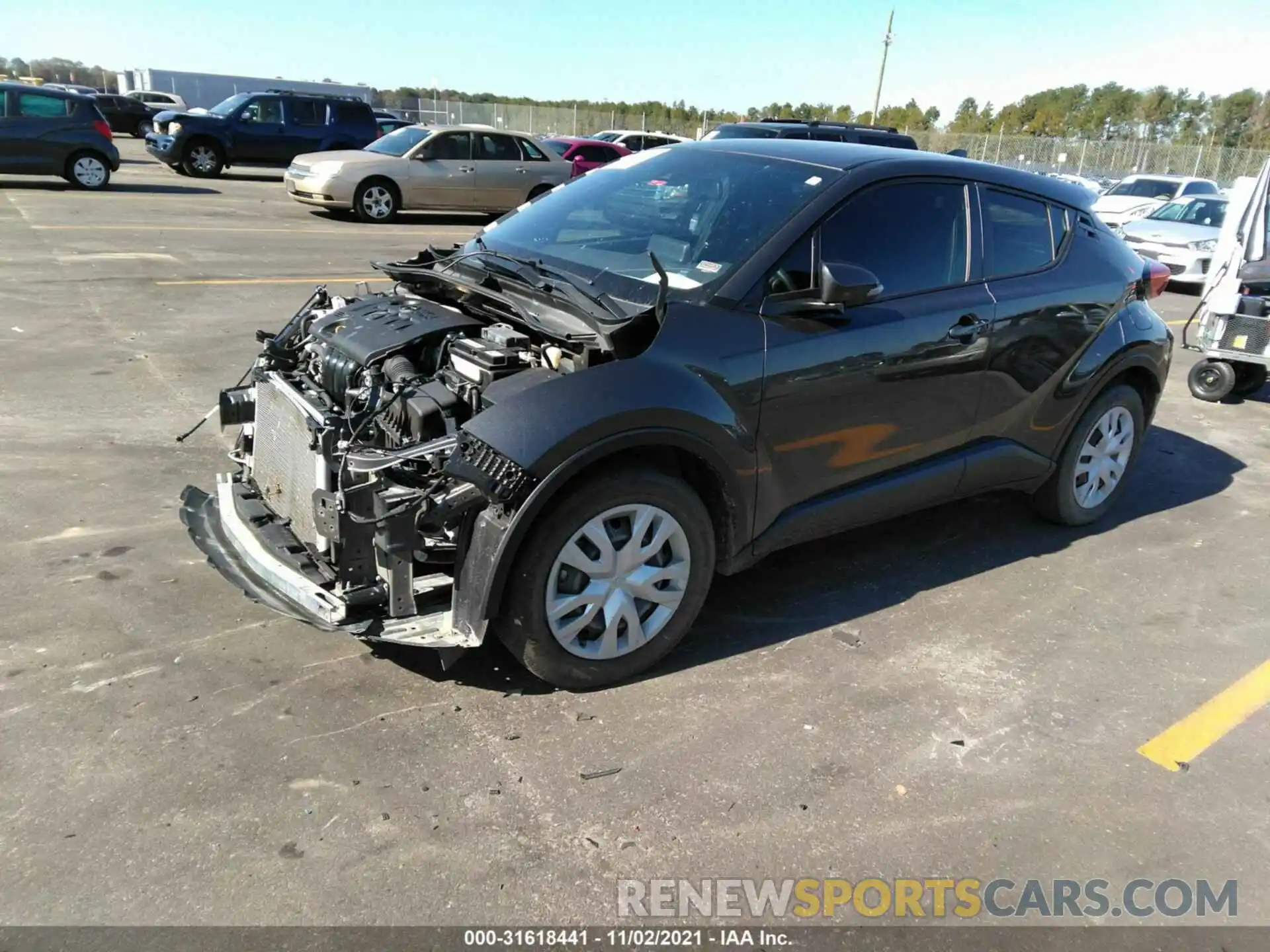 2 Photograph of a damaged car NMTKHMBX3KR092853 TOYOTA C-HR 2019