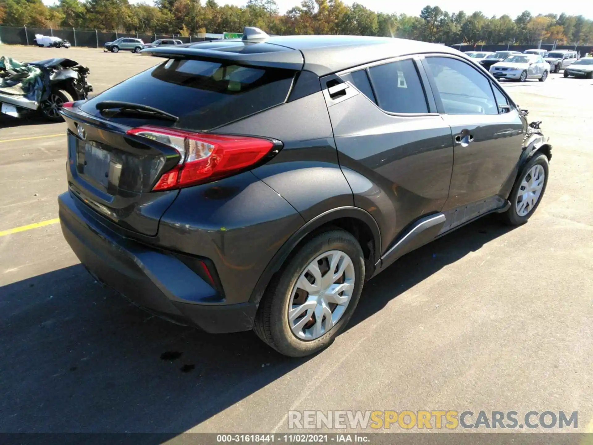 4 Photograph of a damaged car NMTKHMBX3KR092853 TOYOTA C-HR 2019