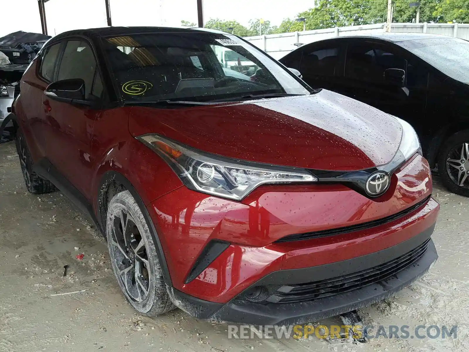 1 Photograph of a damaged car NMTKHMBX3KR094781 TOYOTA C-HR 2019