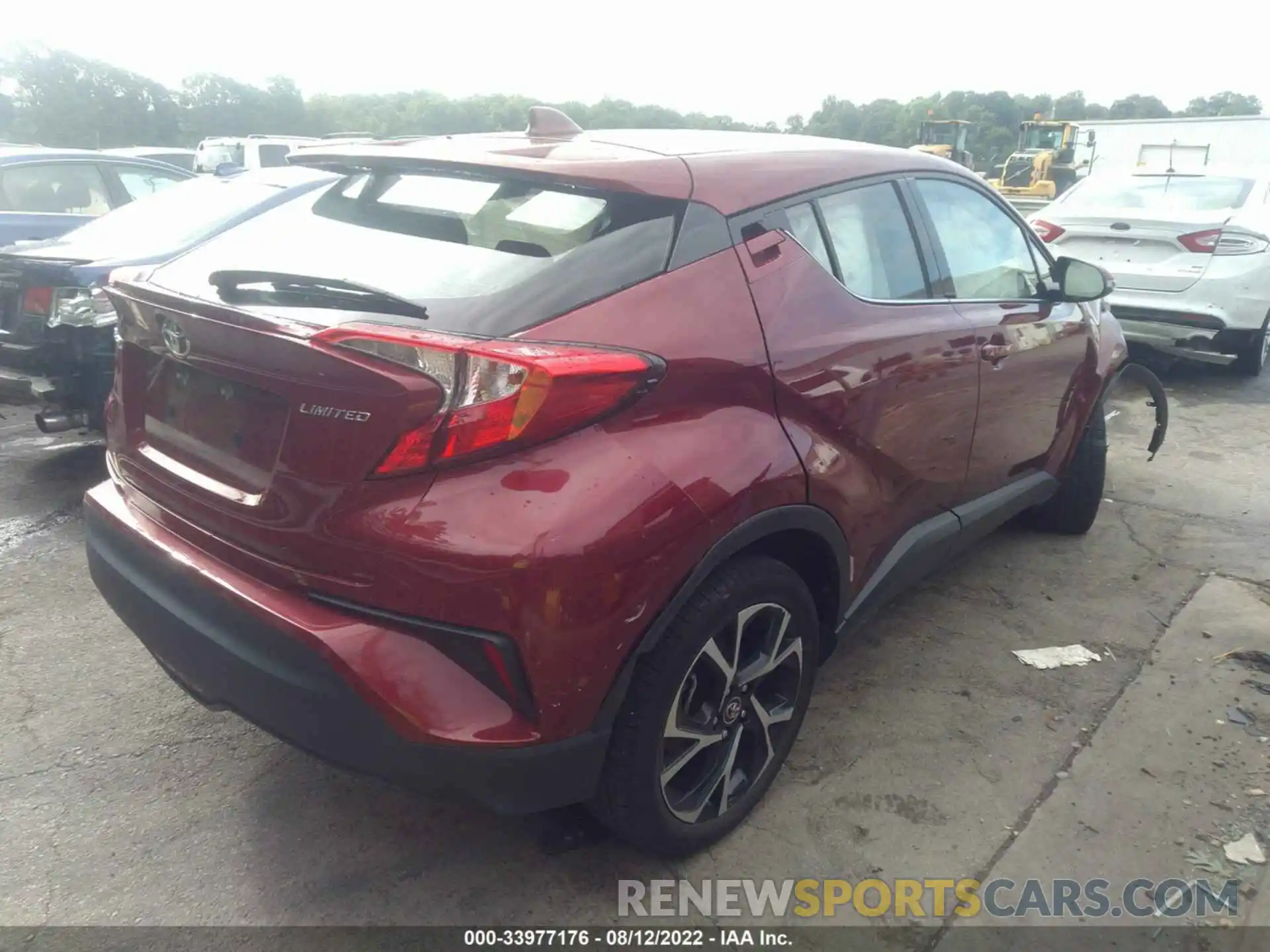 4 Photograph of a damaged car NMTKHMBX3KR095316 TOYOTA C-HR 2019