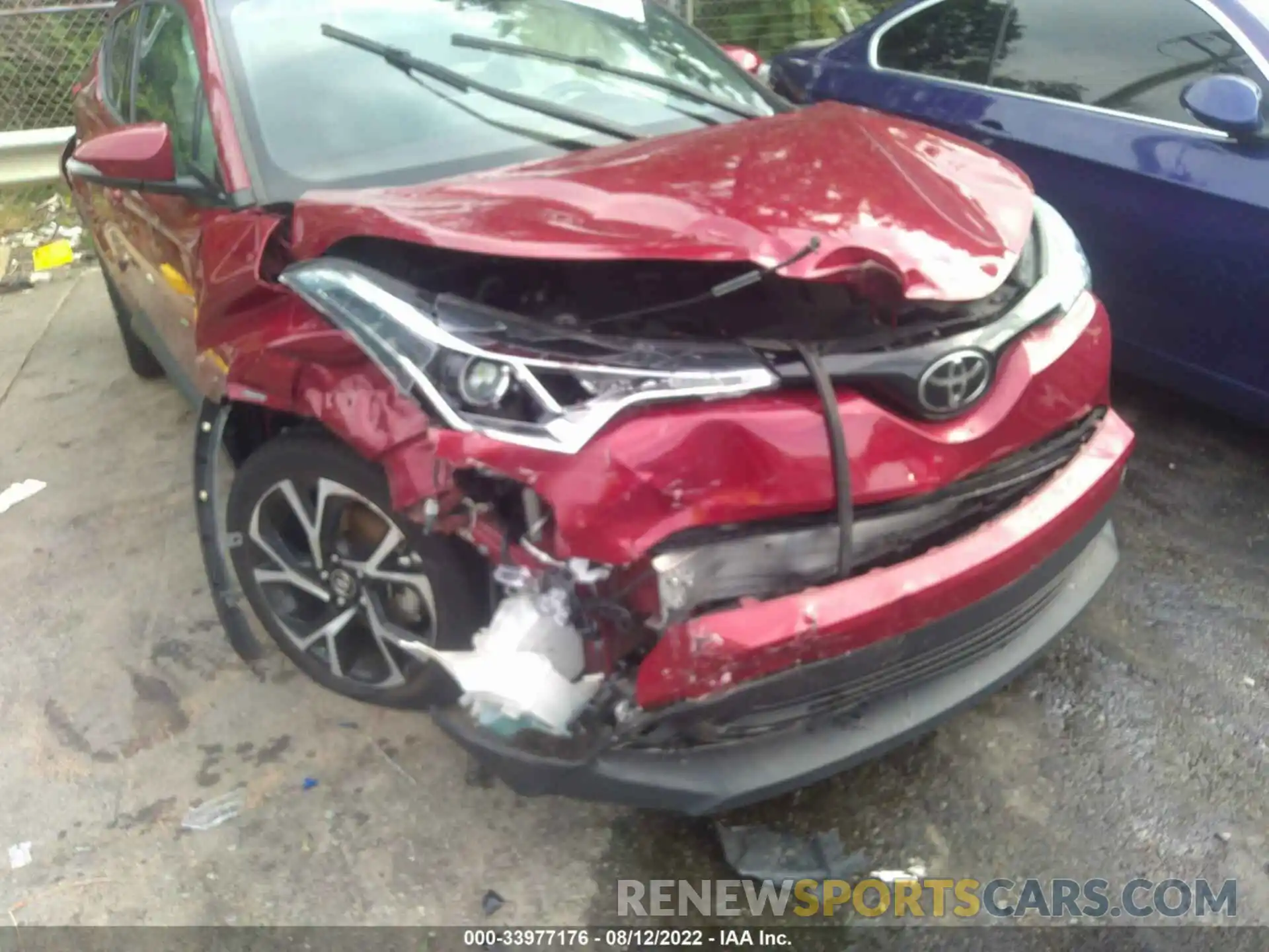 6 Photograph of a damaged car NMTKHMBX3KR095316 TOYOTA C-HR 2019