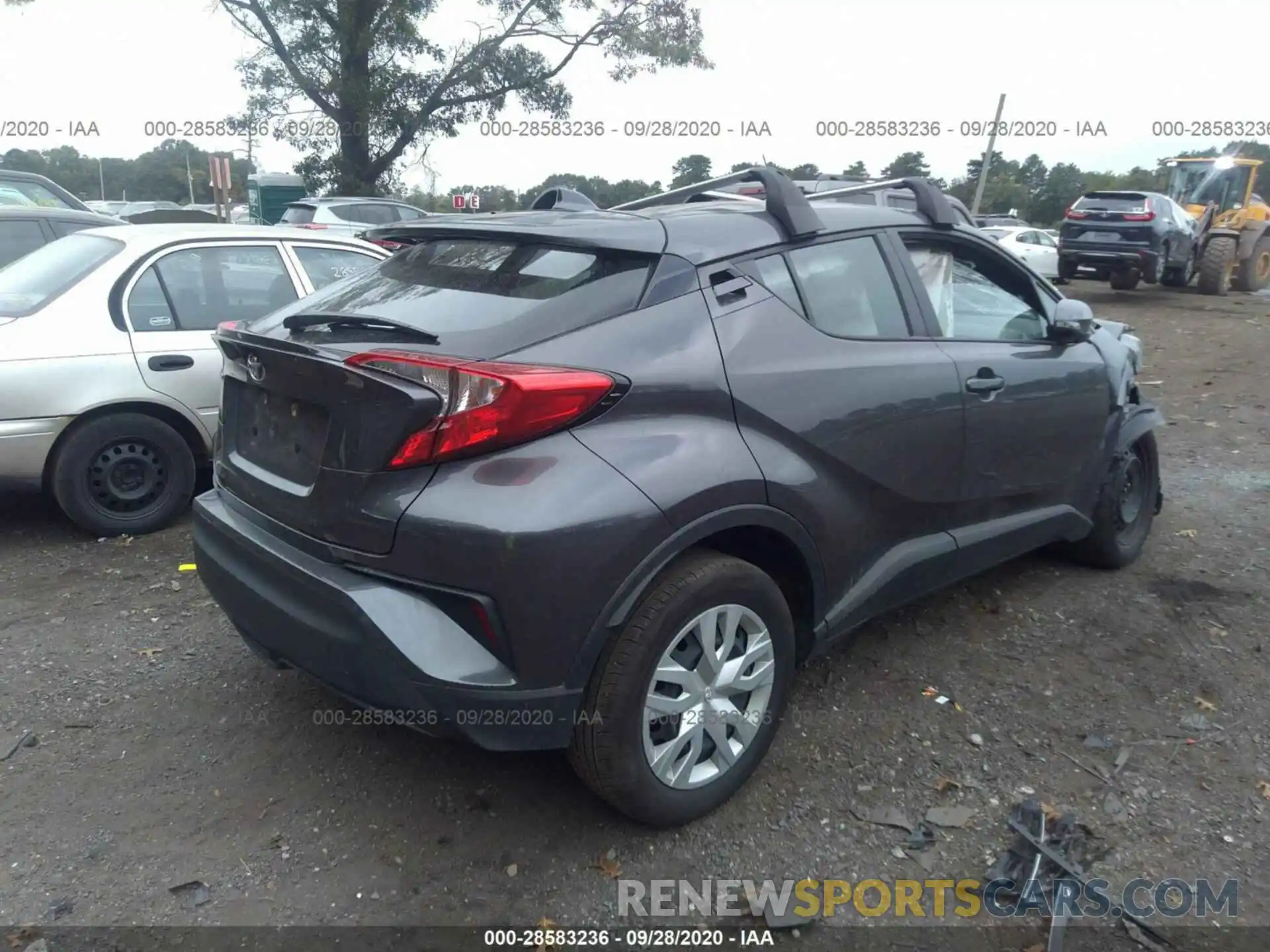 4 Фотография поврежденного автомобиля NMTKHMBX3KR097096 TOYOTA C-HR 2019