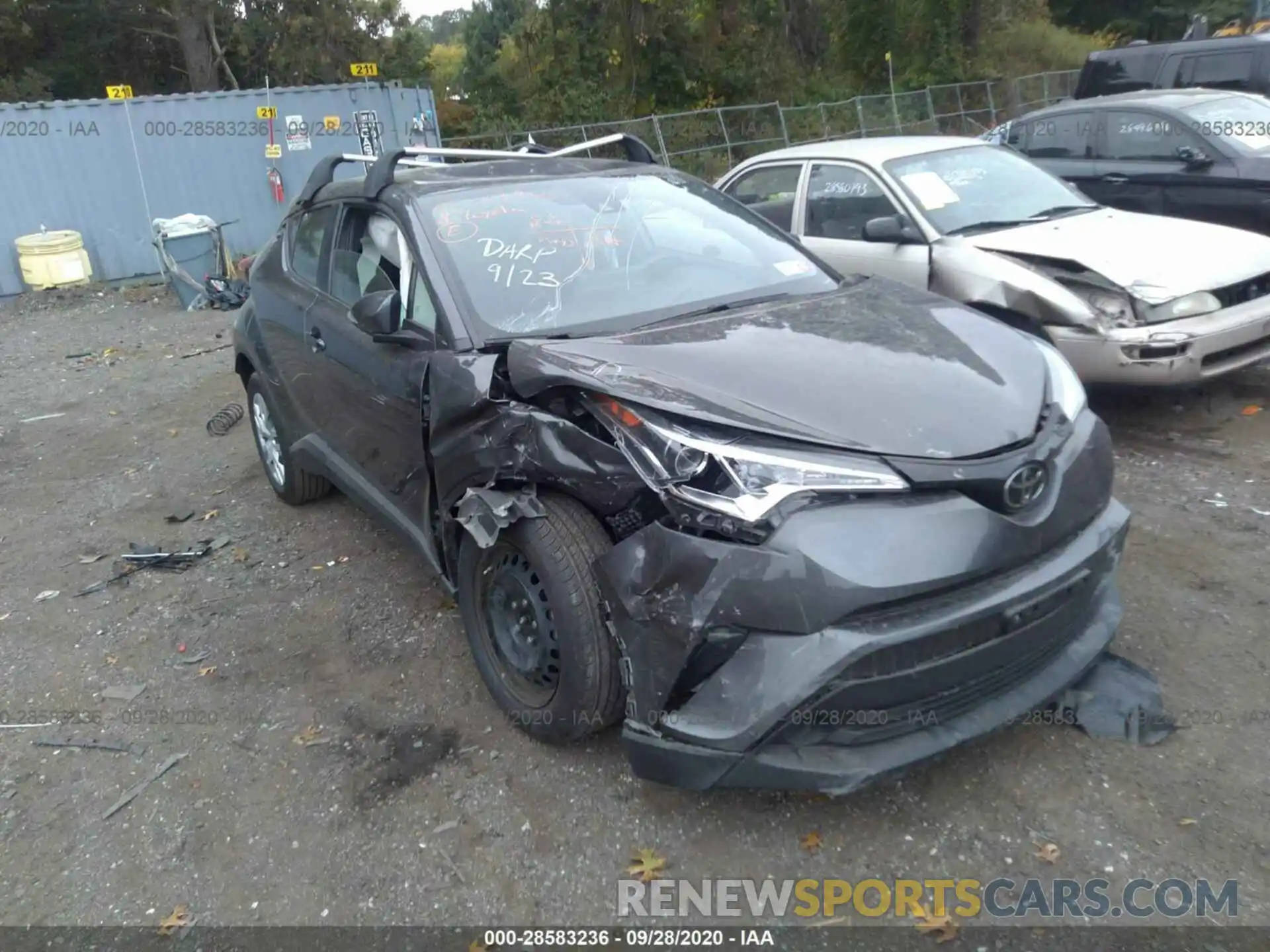 6 Photograph of a damaged car NMTKHMBX3KR097096 TOYOTA C-HR 2019