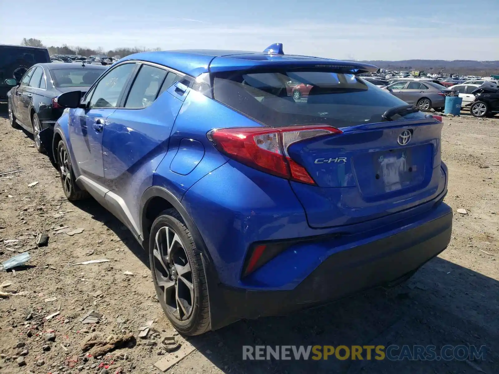 3 Photograph of a damaged car NMTKHMBX3KR098362 TOYOTA C-HR 2019