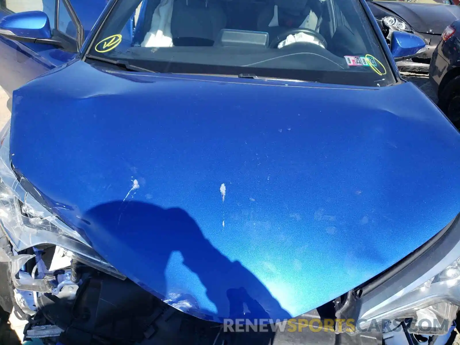 7 Photograph of a damaged car NMTKHMBX3KR098362 TOYOTA C-HR 2019