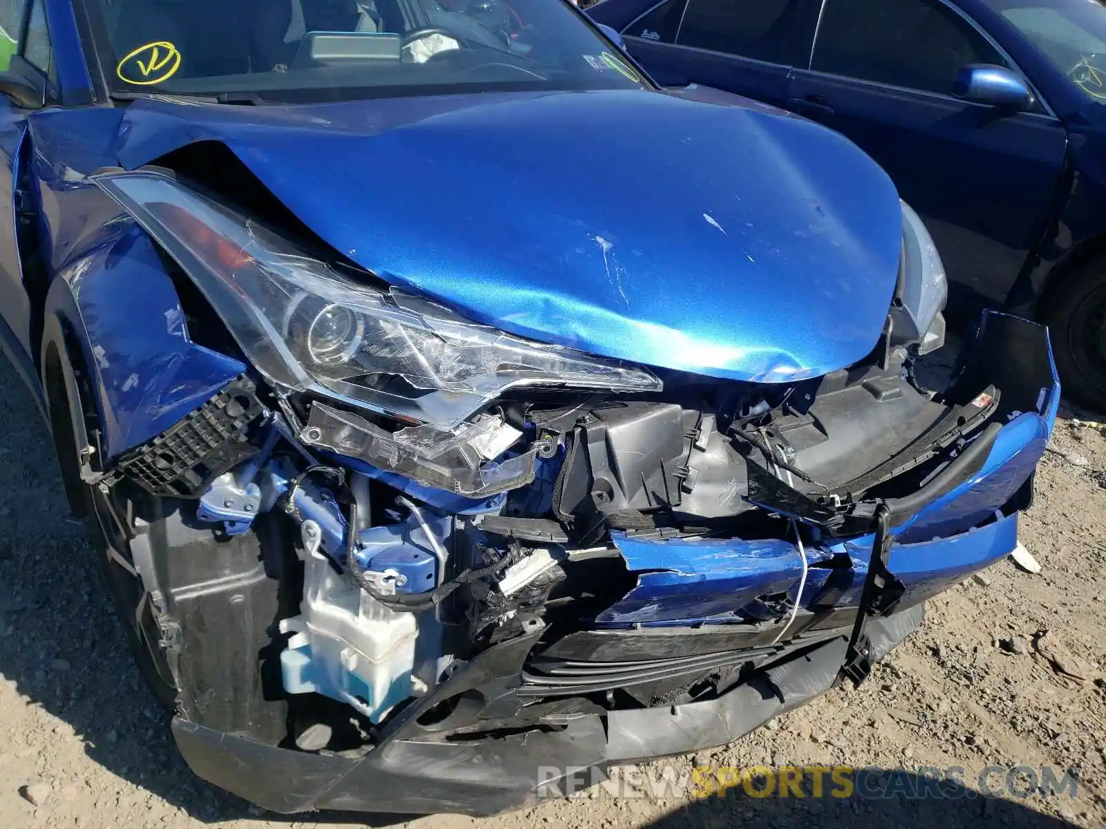 9 Photograph of a damaged car NMTKHMBX3KR098362 TOYOTA C-HR 2019