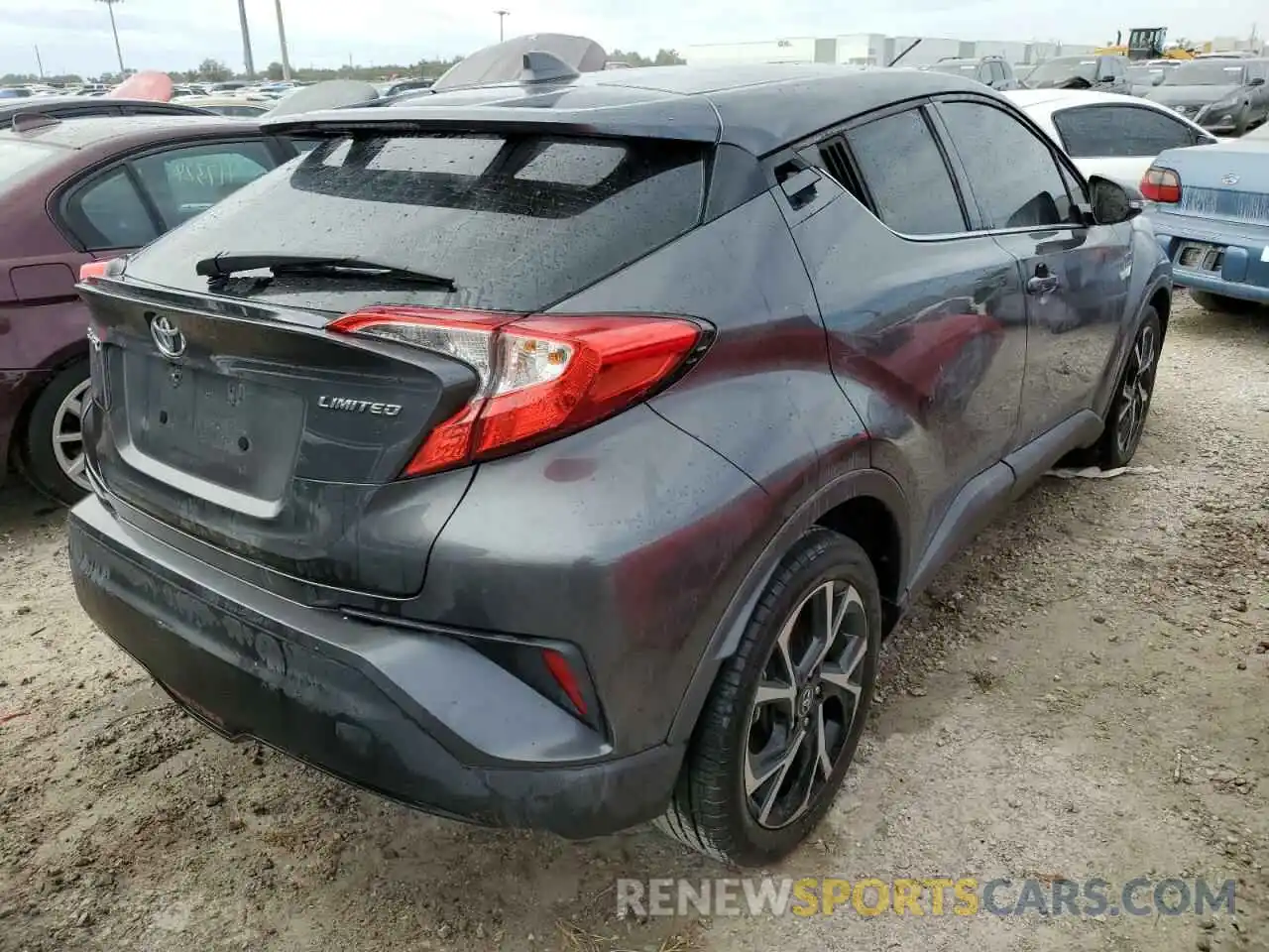 4 Photograph of a damaged car NMTKHMBX3KR098748 TOYOTA C-HR 2019