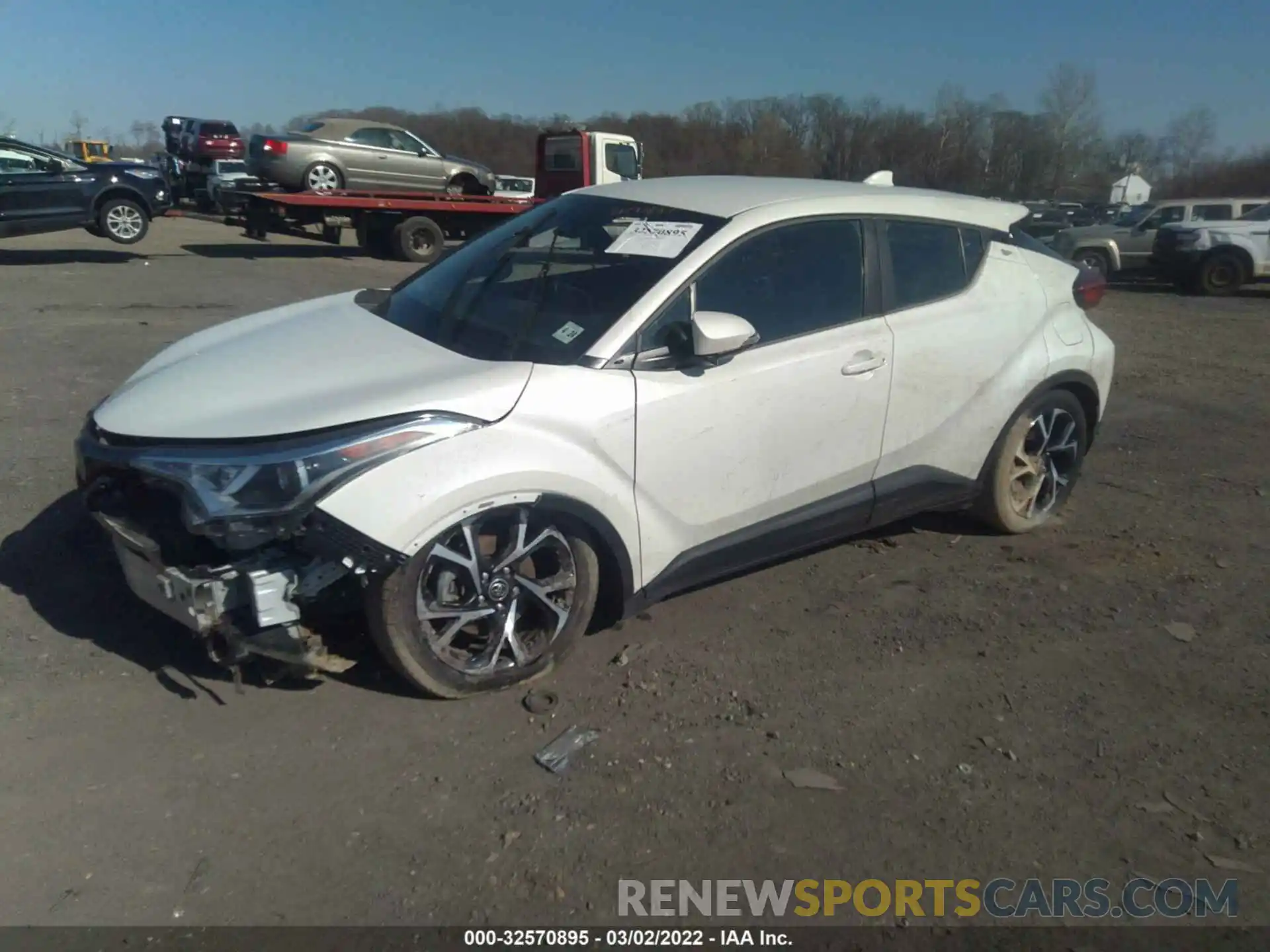 2 Photograph of a damaged car NMTKHMBX3KR100255 TOYOTA C-HR 2019