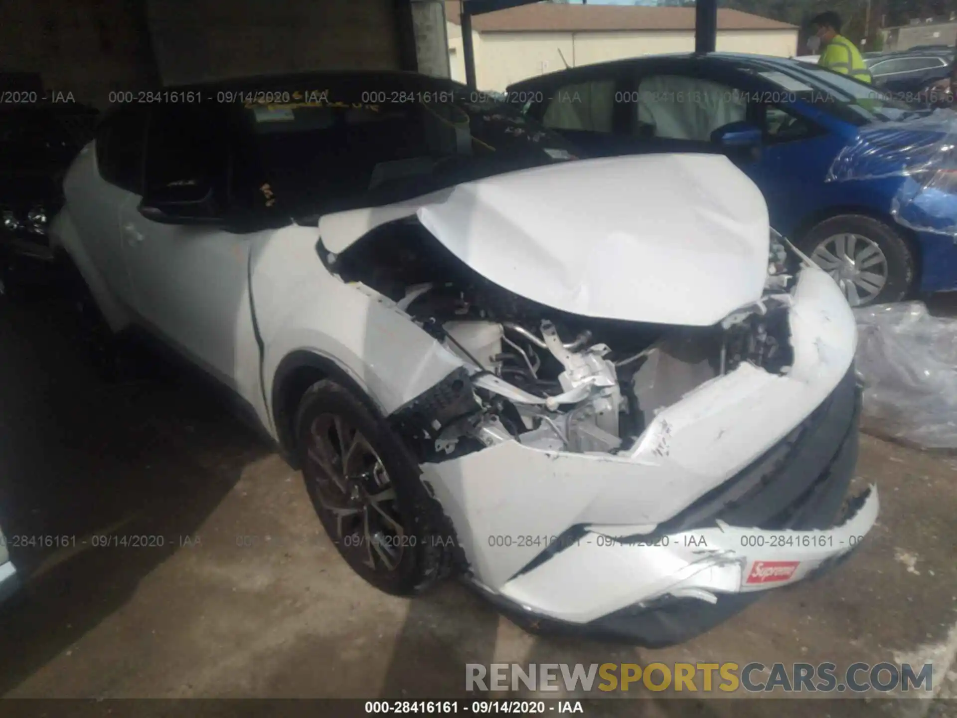 1 Photograph of a damaged car NMTKHMBX3KR100725 TOYOTA C-HR 2019