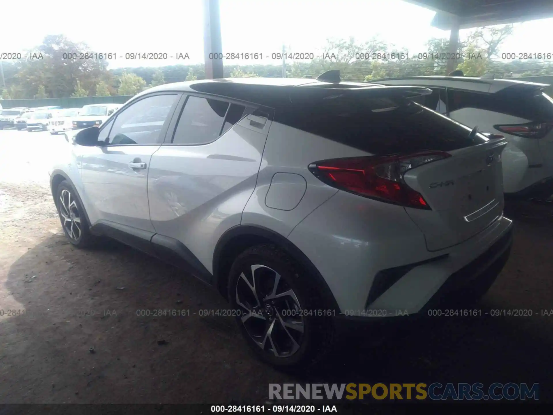 3 Photograph of a damaged car NMTKHMBX3KR100725 TOYOTA C-HR 2019