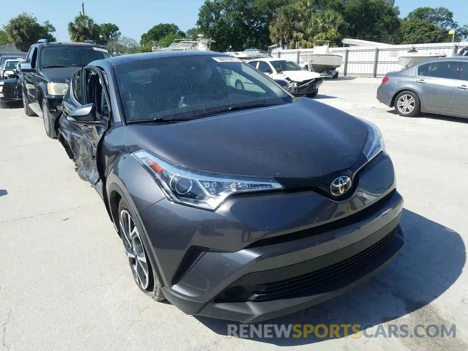 1 Photograph of a damaged car NMTKHMBX3KR100773 TOYOTA C-HR 2019