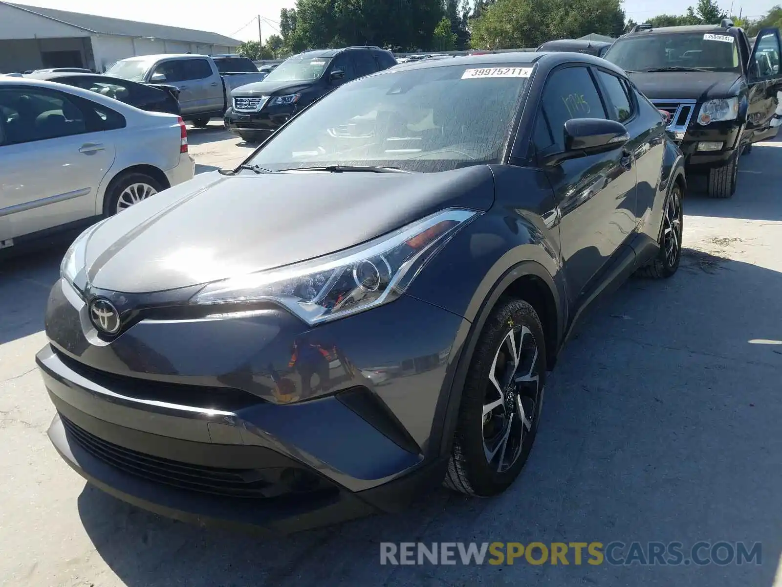 2 Photograph of a damaged car NMTKHMBX3KR100773 TOYOTA C-HR 2019