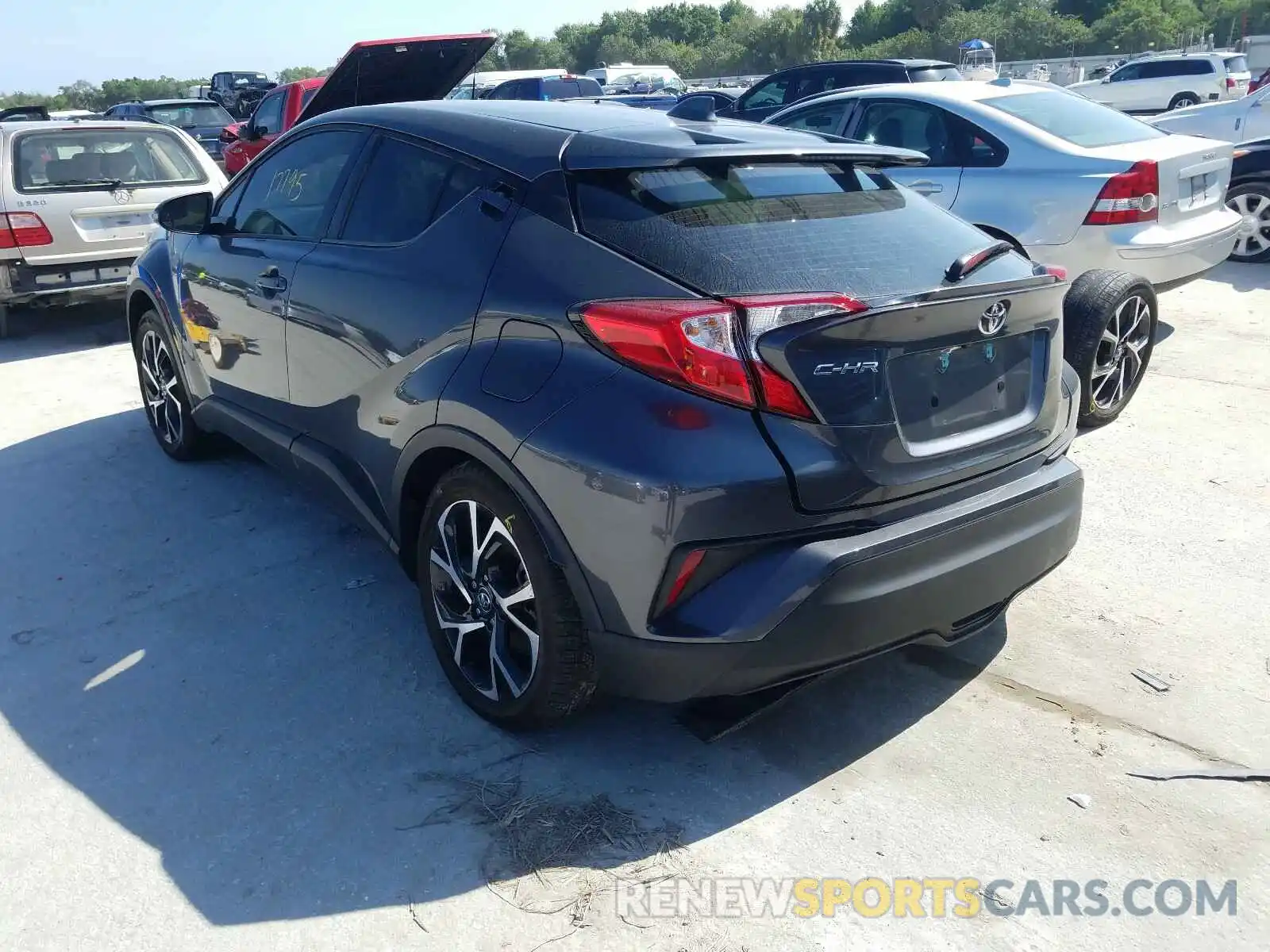 3 Photograph of a damaged car NMTKHMBX3KR100773 TOYOTA C-HR 2019