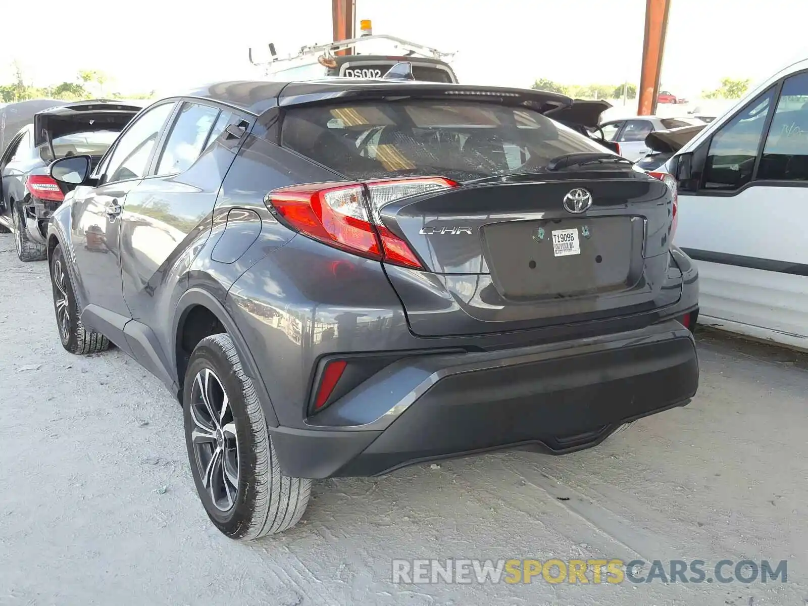 3 Photograph of a damaged car NMTKHMBX3KR100823 TOYOTA C-HR 2019