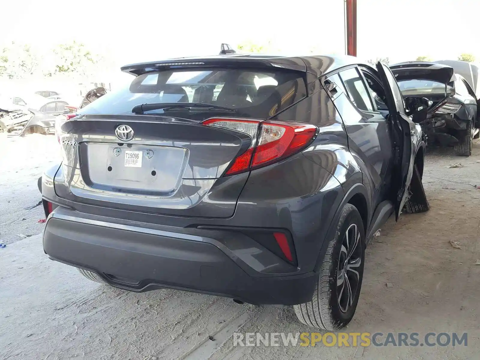 4 Photograph of a damaged car NMTKHMBX3KR100823 TOYOTA C-HR 2019