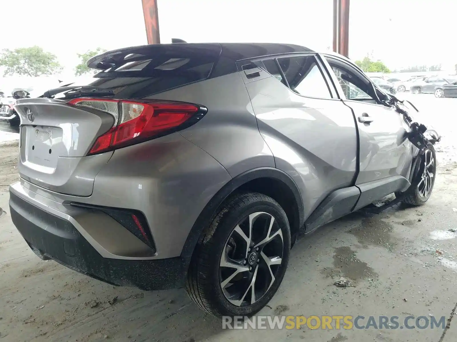 4 Photograph of a damaged car NMTKHMBX3KR101311 TOYOTA C-HR 2019