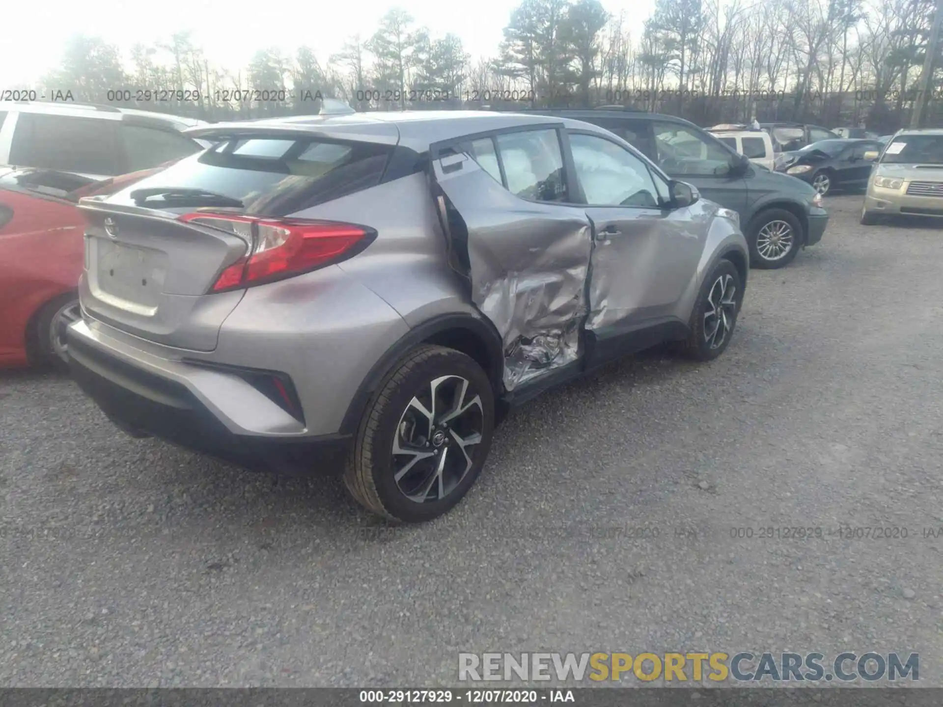 4 Фотография поврежденного автомобиля NMTKHMBX3KR101485 TOYOTA C-HR 2019