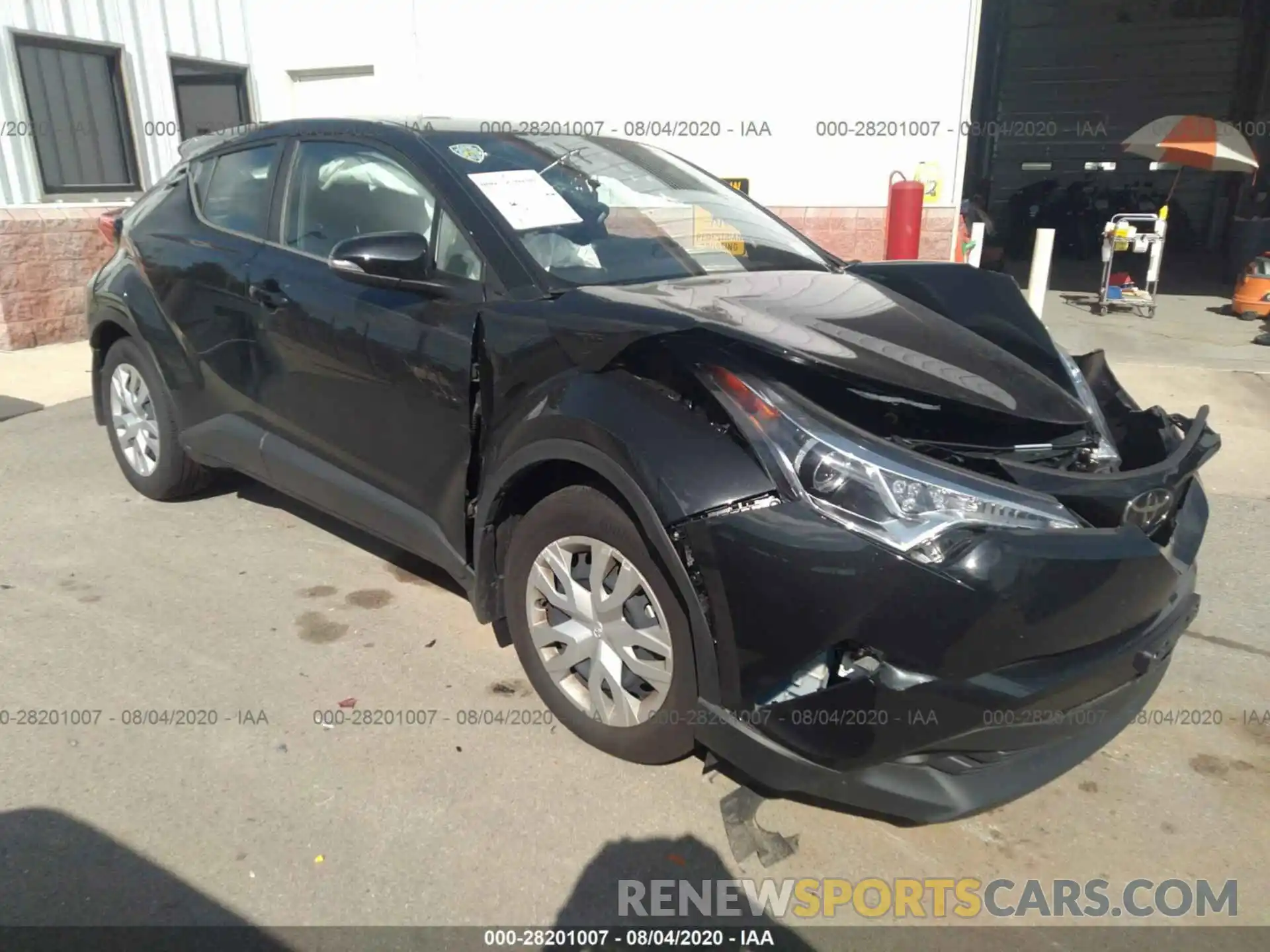 1 Photograph of a damaged car NMTKHMBX3KR101521 TOYOTA C-HR 2019