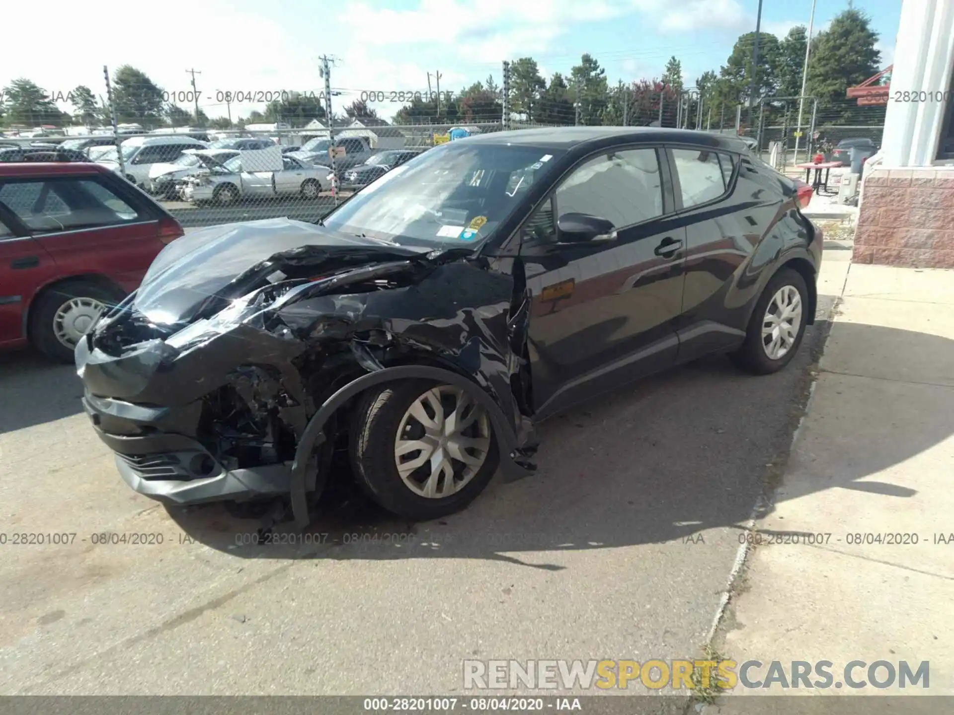 2 Photograph of a damaged car NMTKHMBX3KR101521 TOYOTA C-HR 2019