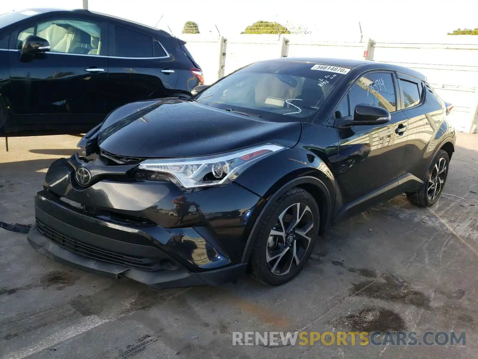 2 Photograph of a damaged car NMTKHMBX4KR068156 TOYOTA C-HR 2019