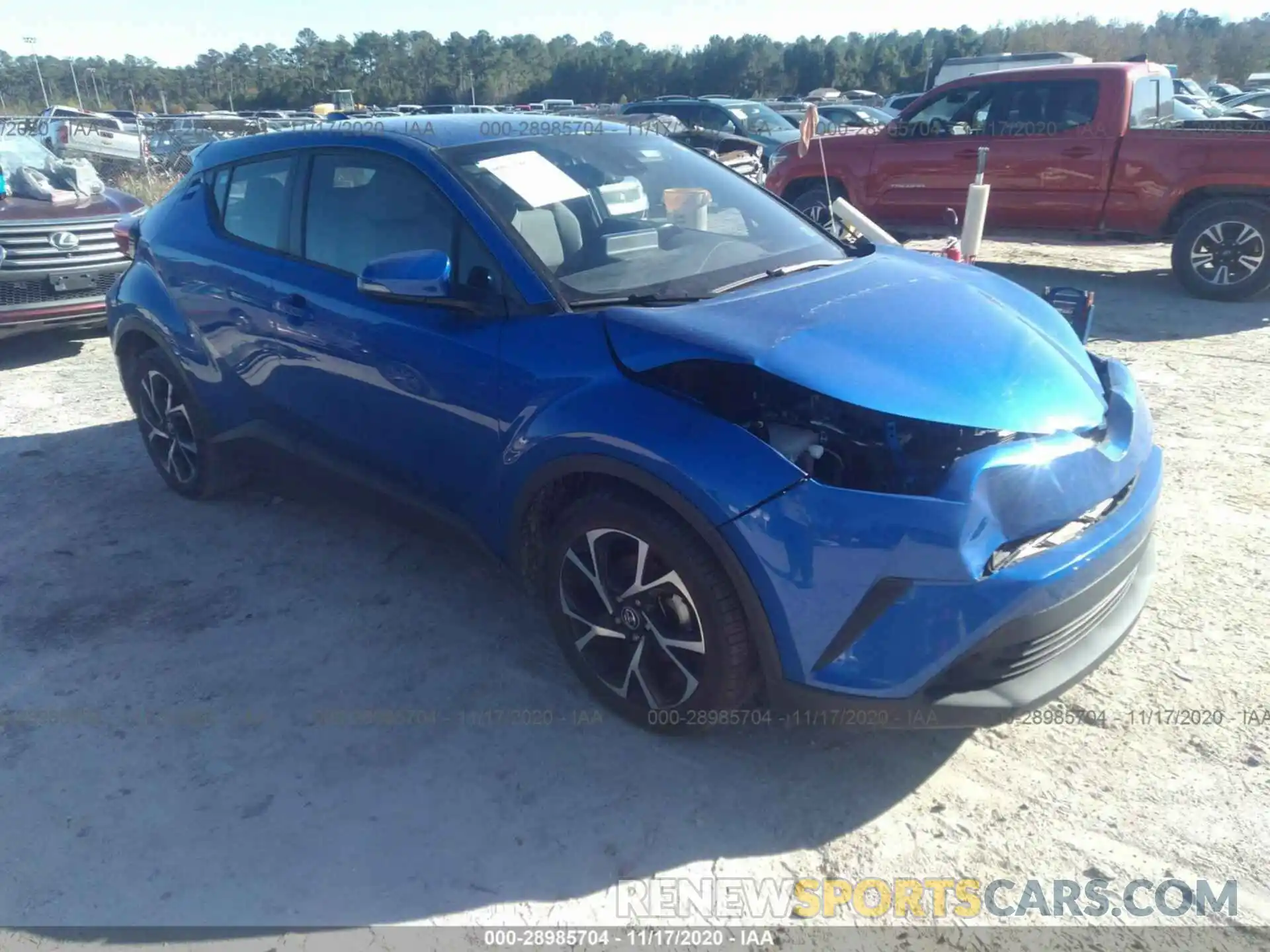 1 Фотография поврежденного автомобиля NMTKHMBX4KR068612 TOYOTA C-HR 2019