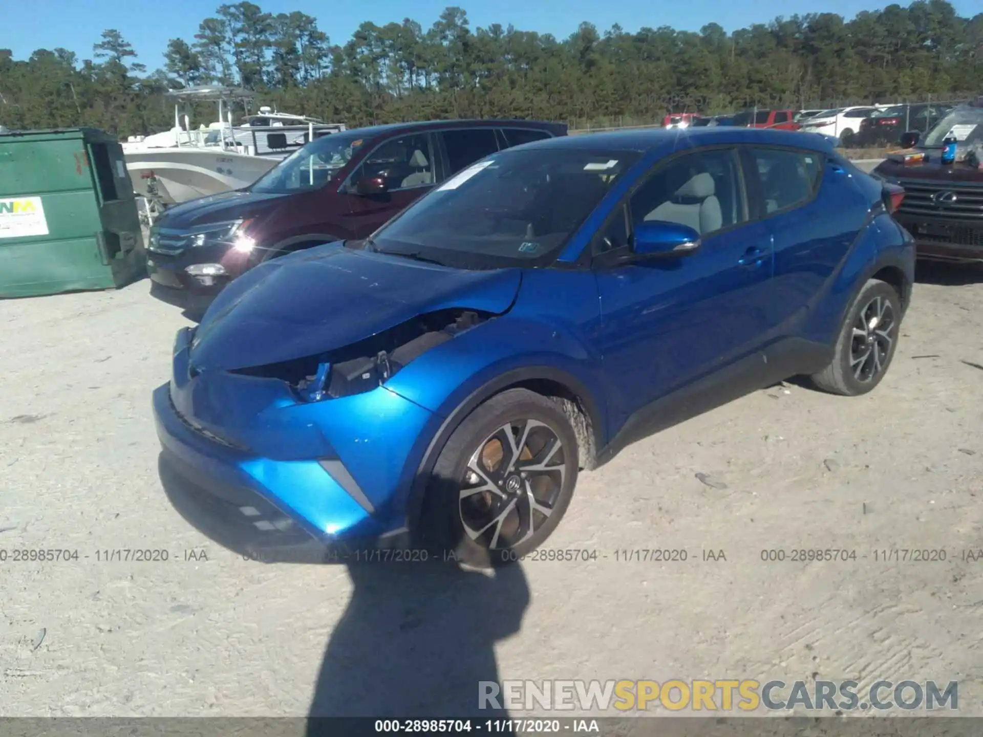 2 Фотография поврежденного автомобиля NMTKHMBX4KR068612 TOYOTA C-HR 2019