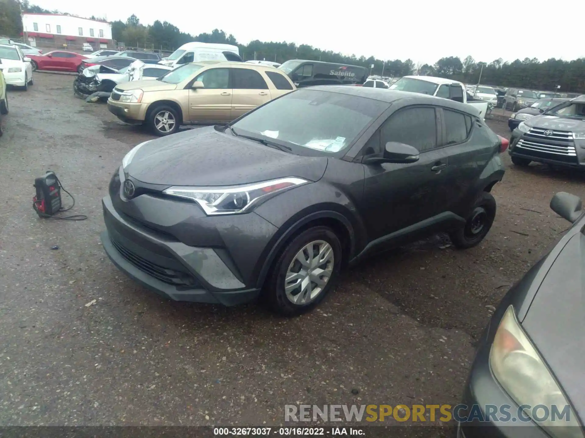 2 Photograph of a damaged car NMTKHMBX4KR068884 TOYOTA C-HR 2019