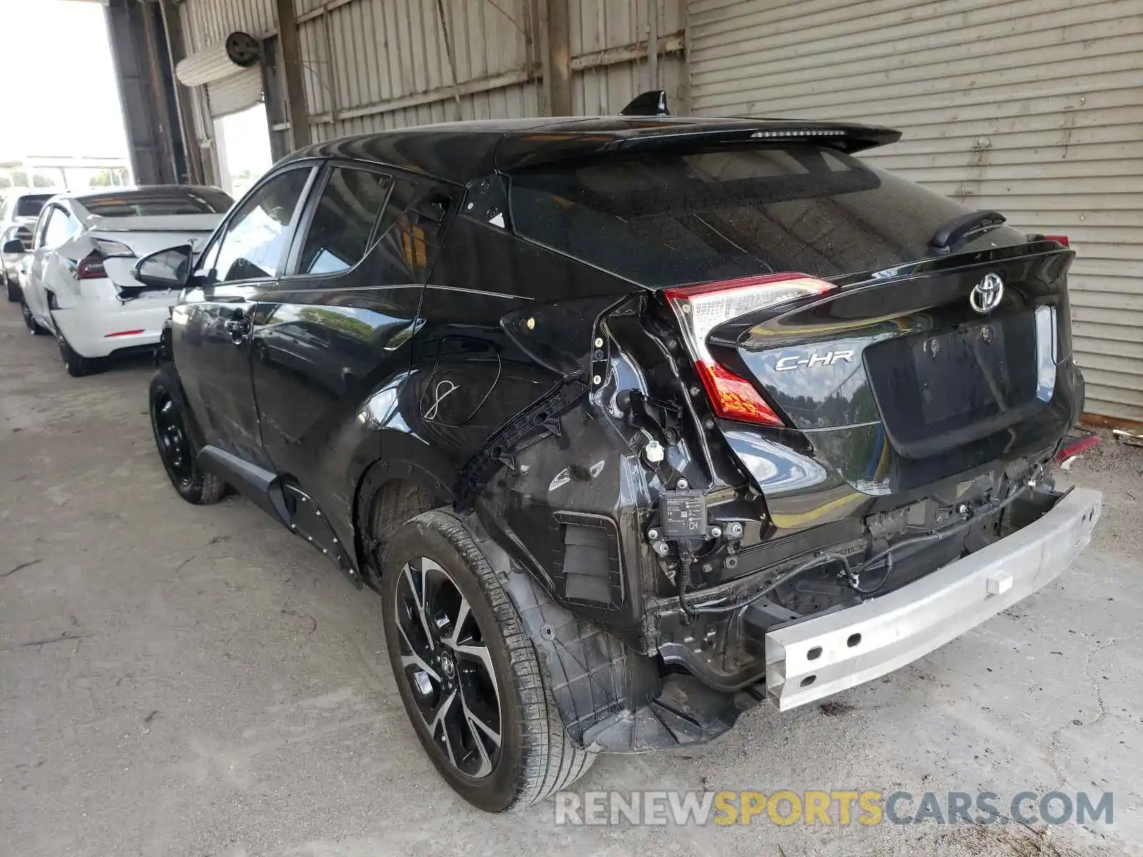 3 Photograph of a damaged car NMTKHMBX4KR069985 TOYOTA C-HR 2019