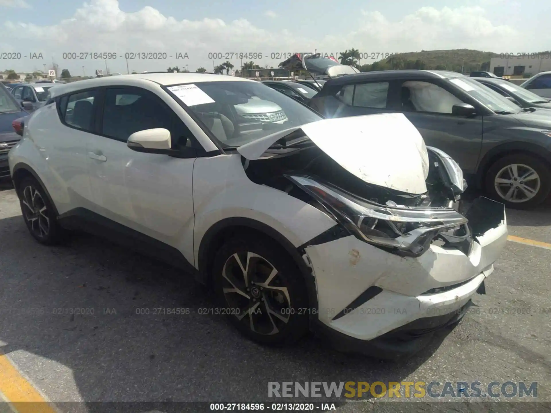 1 Photograph of a damaged car NMTKHMBX4KR070442 TOYOTA C-HR 2019