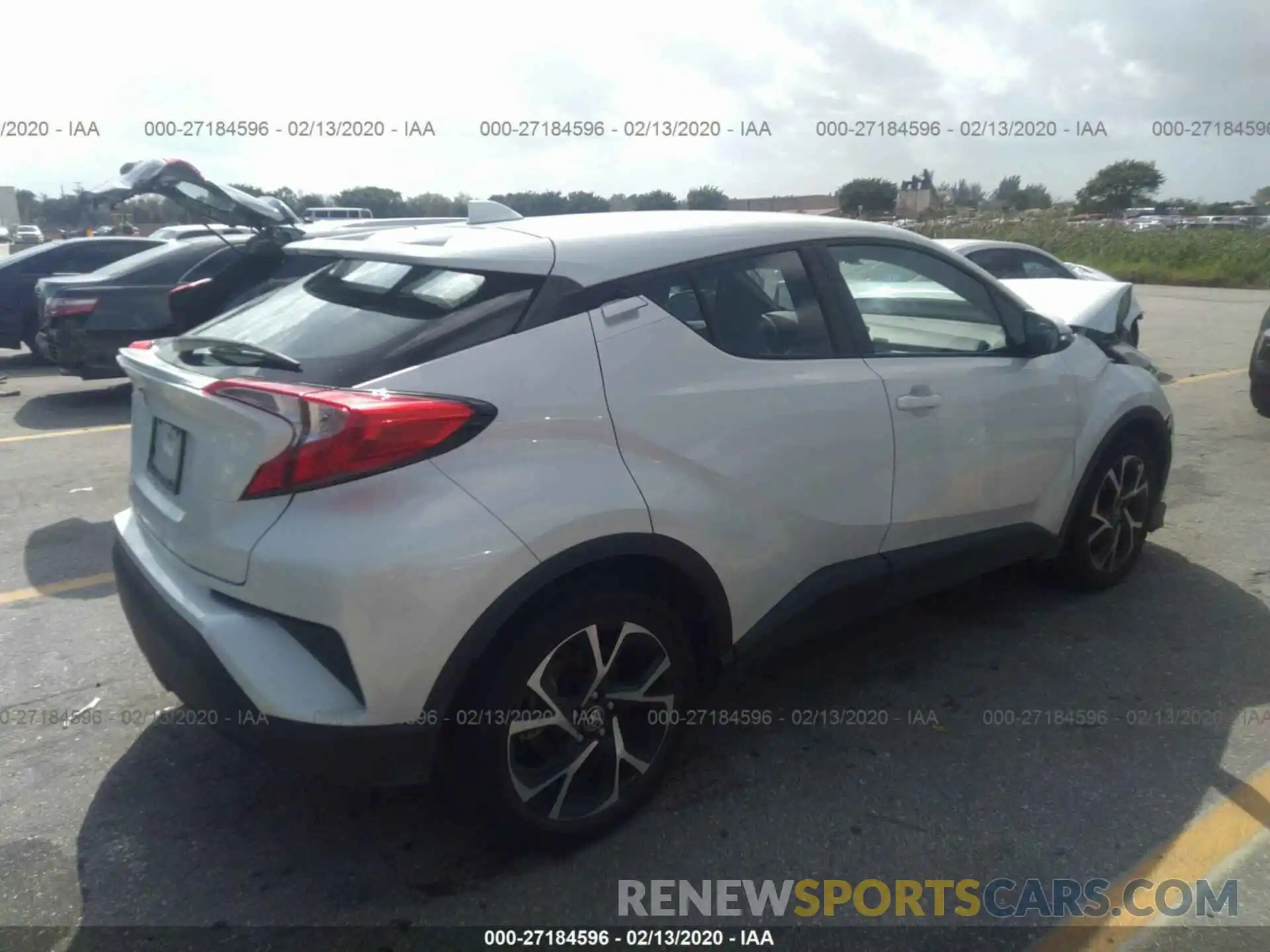 4 Photograph of a damaged car NMTKHMBX4KR070442 TOYOTA C-HR 2019