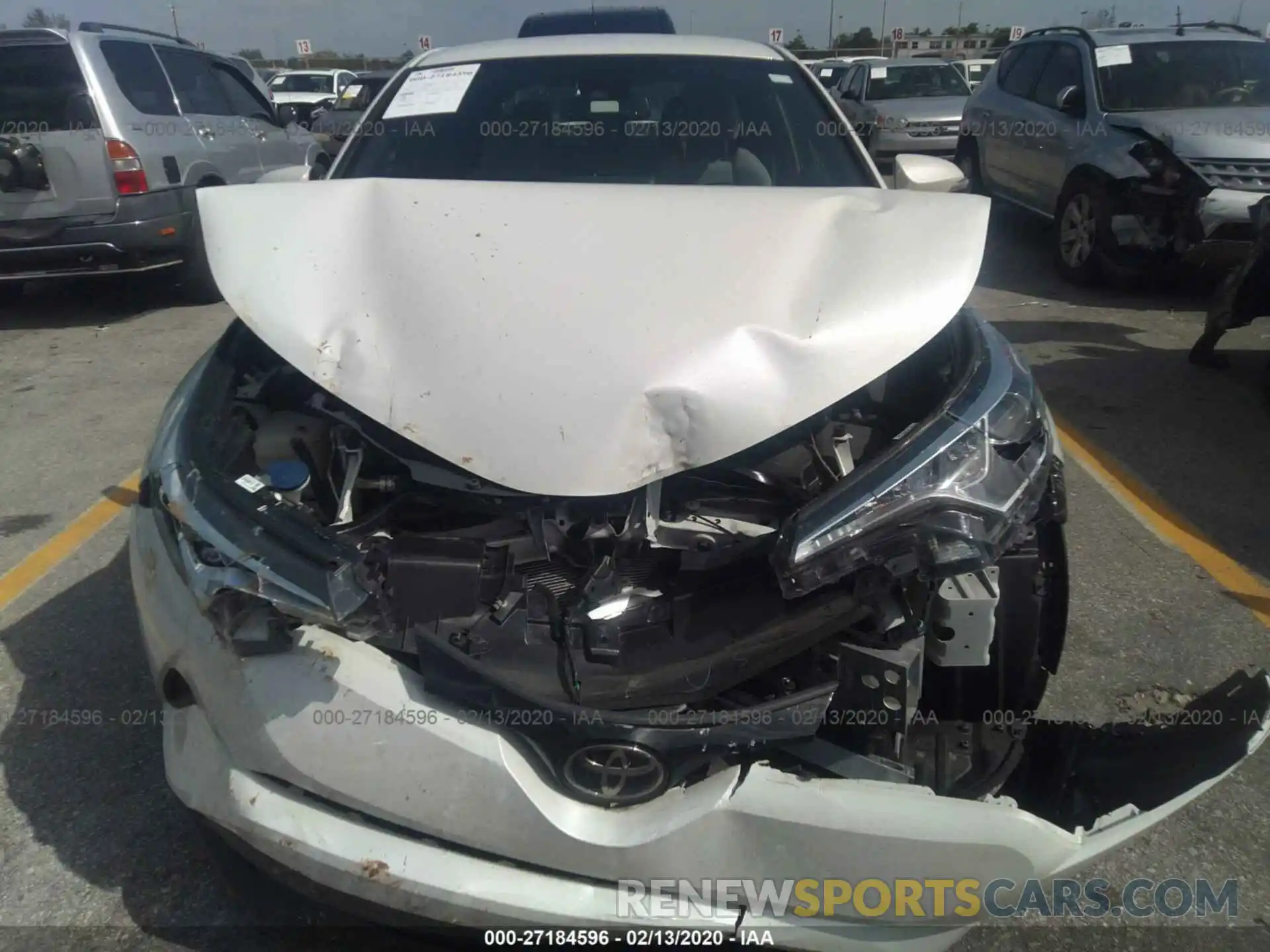 6 Photograph of a damaged car NMTKHMBX4KR070442 TOYOTA C-HR 2019