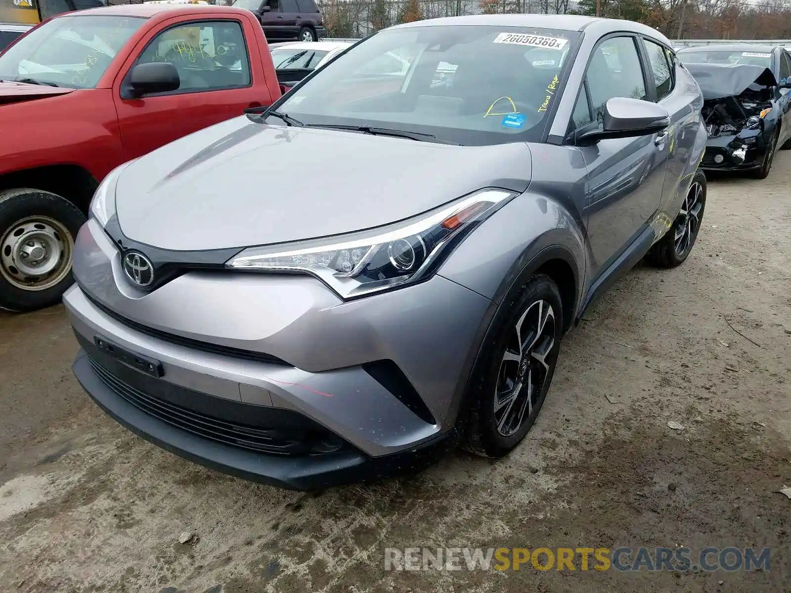 2 Фотография поврежденного автомобиля NMTKHMBX4KR071848 TOYOTA C-HR 2019