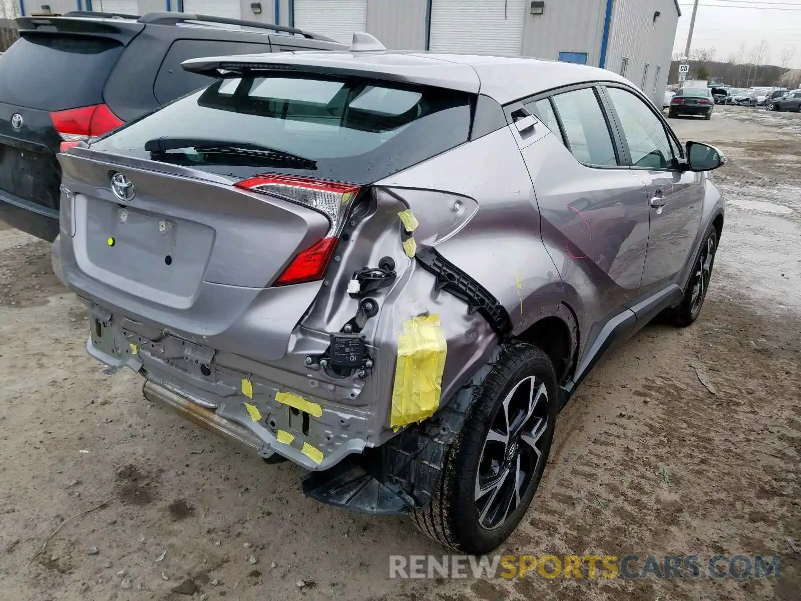 4 Фотография поврежденного автомобиля NMTKHMBX4KR071848 TOYOTA C-HR 2019