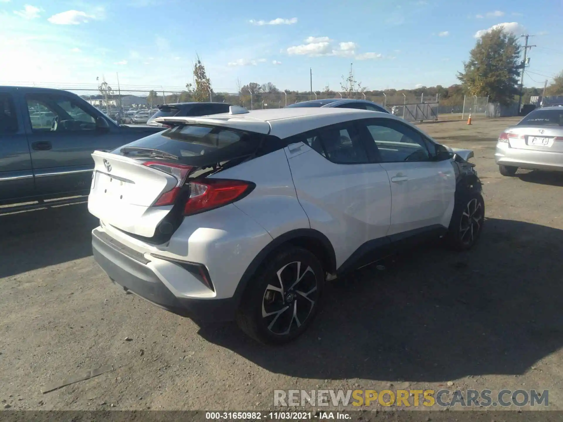 4 Photograph of a damaged car NMTKHMBX4KR073485 TOYOTA C-HR 2019