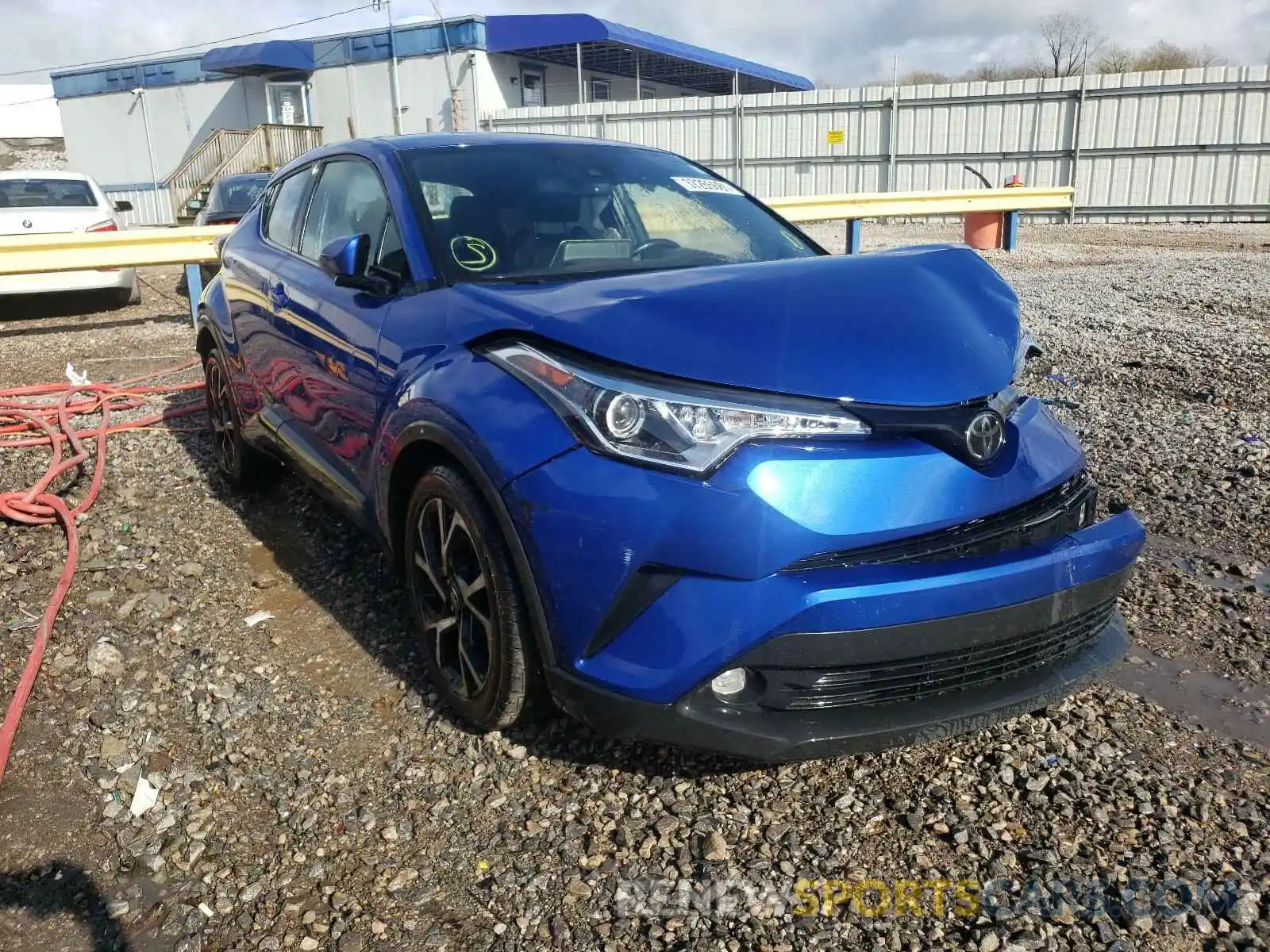 1 Photograph of a damaged car NMTKHMBX4KR073583 TOYOTA C-HR 2019