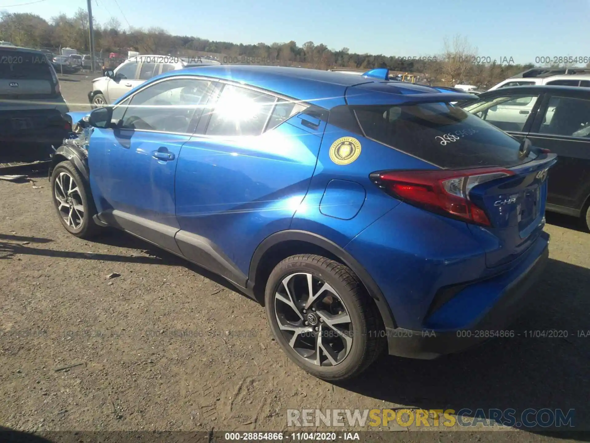 3 Photograph of a damaged car NMTKHMBX4KR074877 TOYOTA C-HR 2019