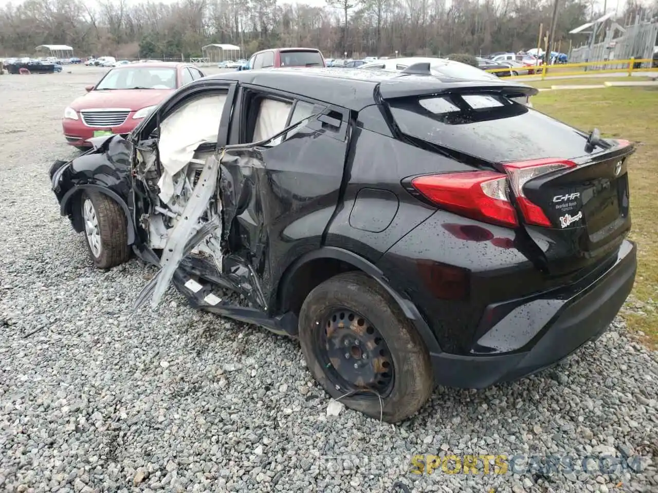 3 Photograph of a damaged car NMTKHMBX4KR076435 TOYOTA C-HR 2019