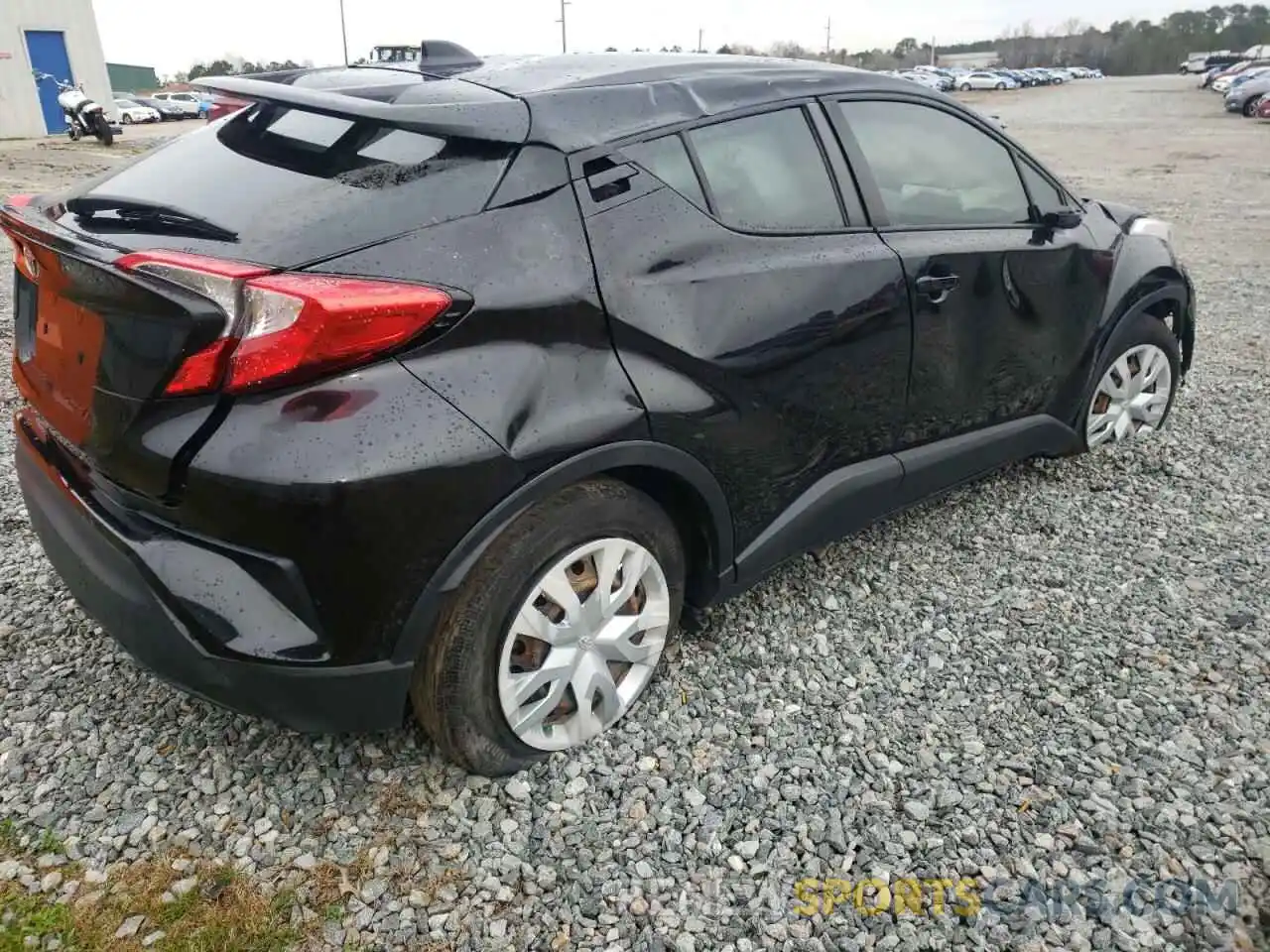 4 Photograph of a damaged car NMTKHMBX4KR076435 TOYOTA C-HR 2019