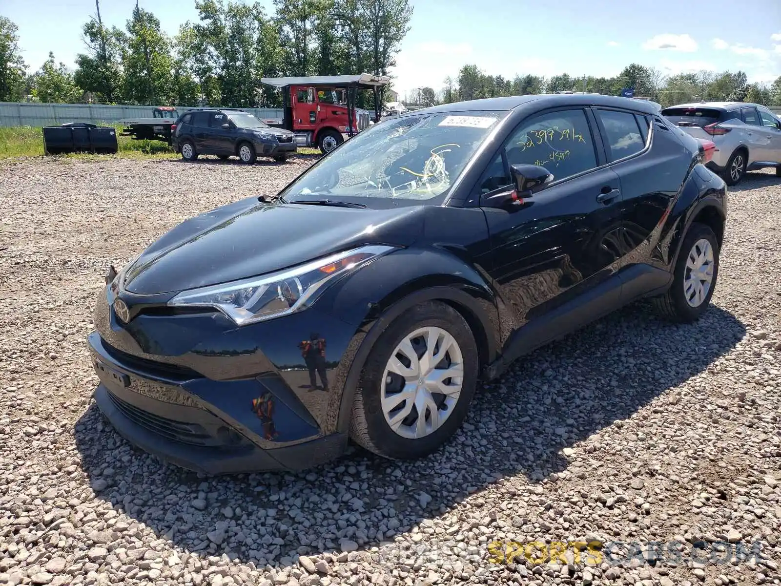 2 Photograph of a damaged car NMTKHMBX4KR076533 TOYOTA C-HR 2019