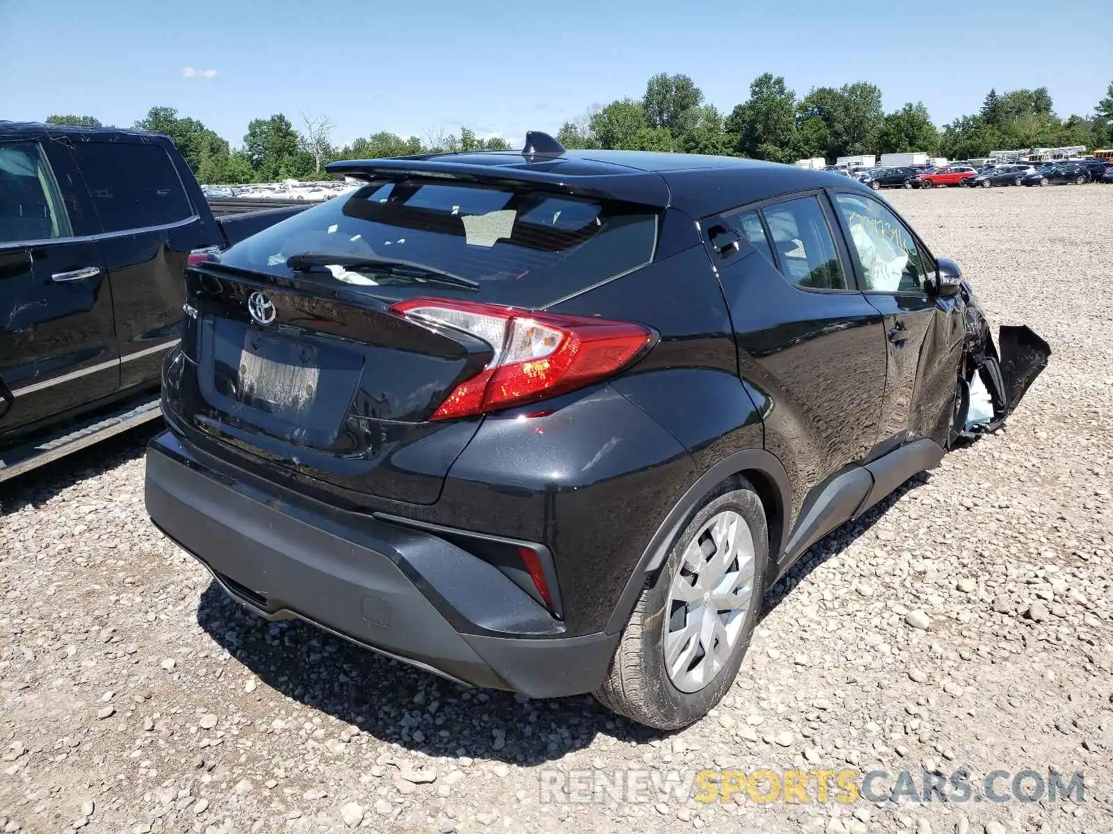 4 Фотография поврежденного автомобиля NMTKHMBX4KR076533 TOYOTA C-HR 2019